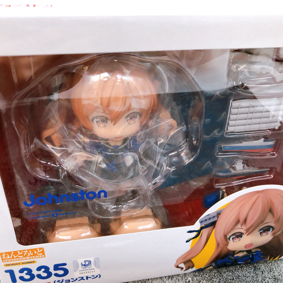 (w/Bonus) KanColle Johnston Nendoroid 1335 GSC Exclusive Action Figure Japan