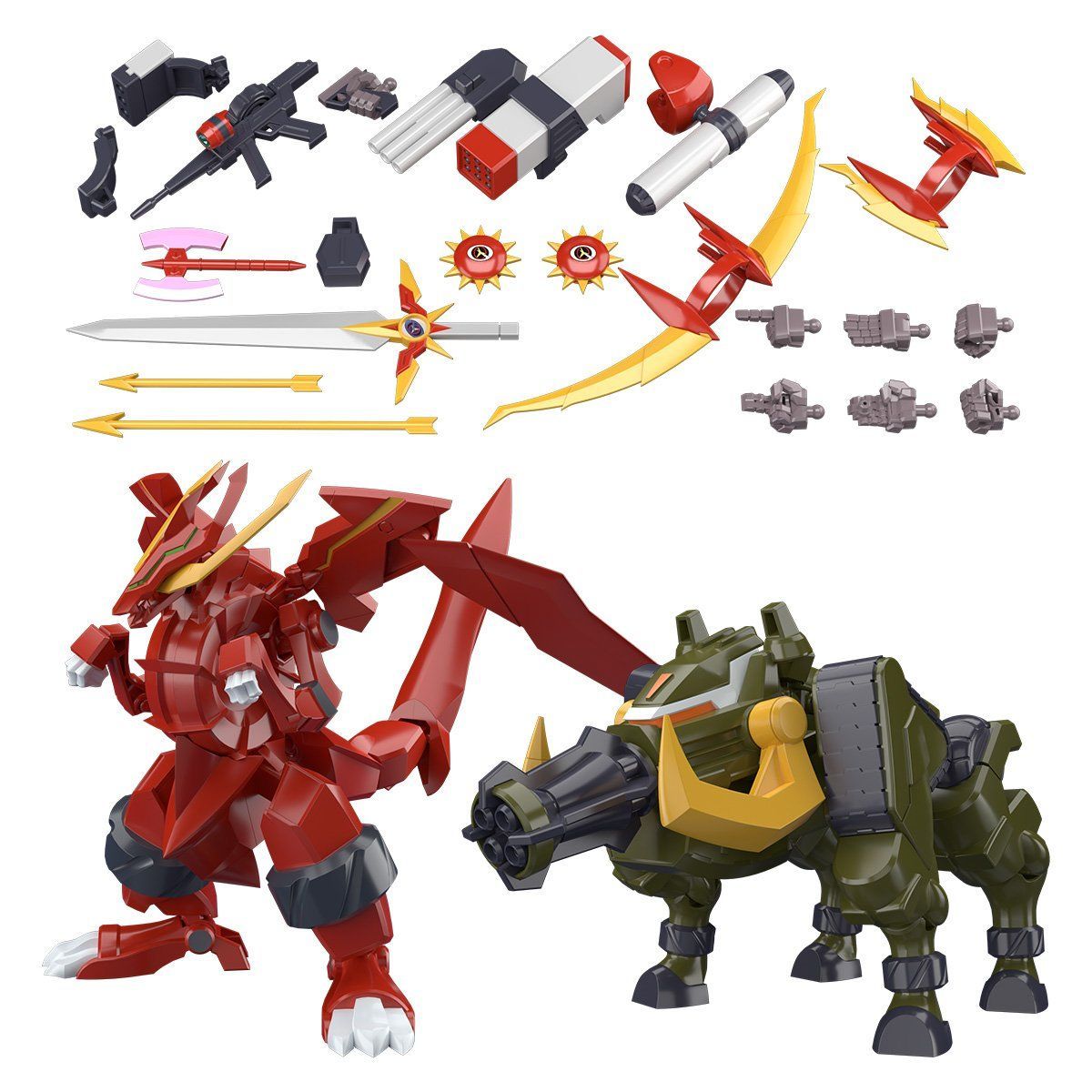 Super Minipla Full Armor Dendoh Option Parts Set Model Kit Premium Bandai Japan