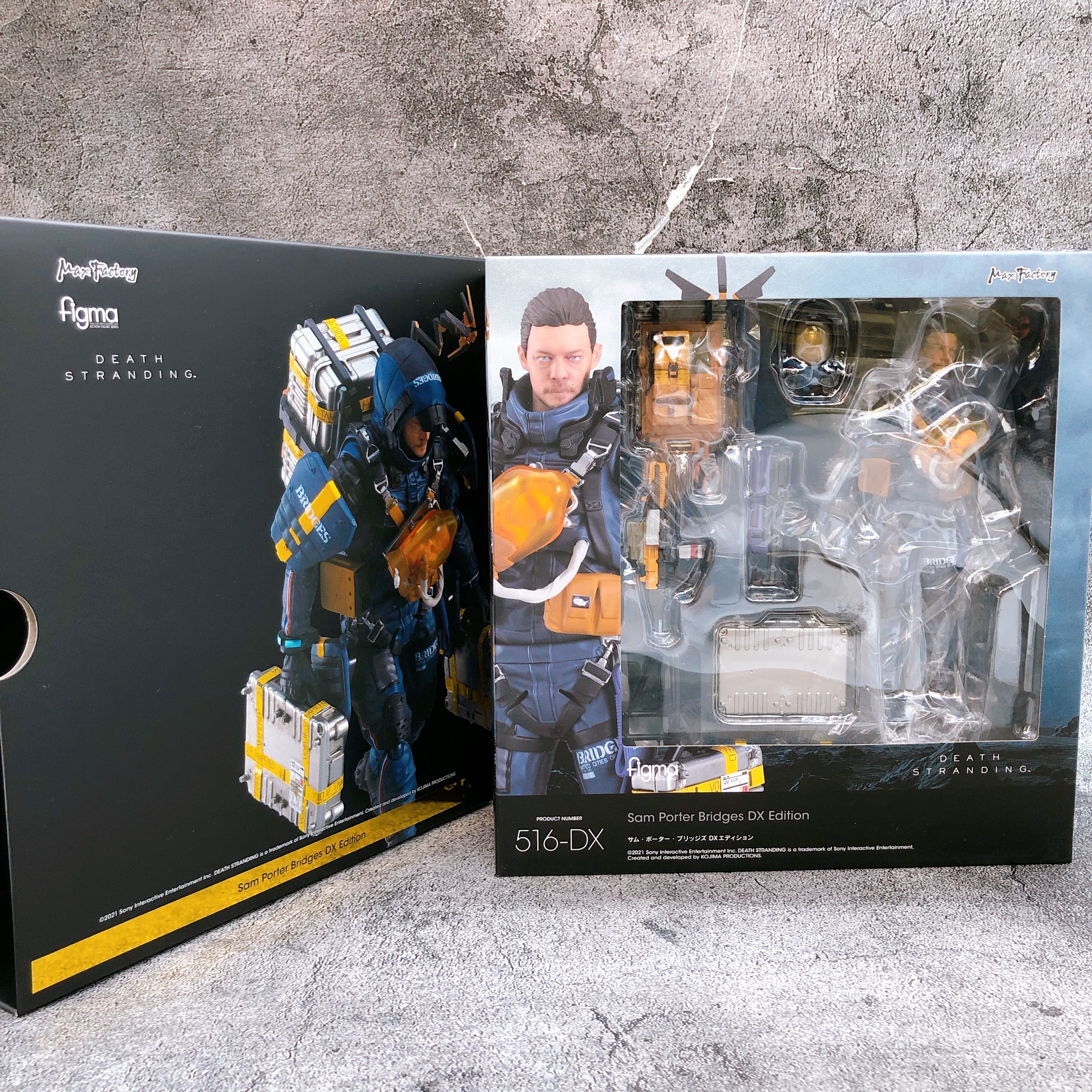 DEATH STRANDING Sam Porter Bridges DX Edition Figma 516-DX Max Factory Figure