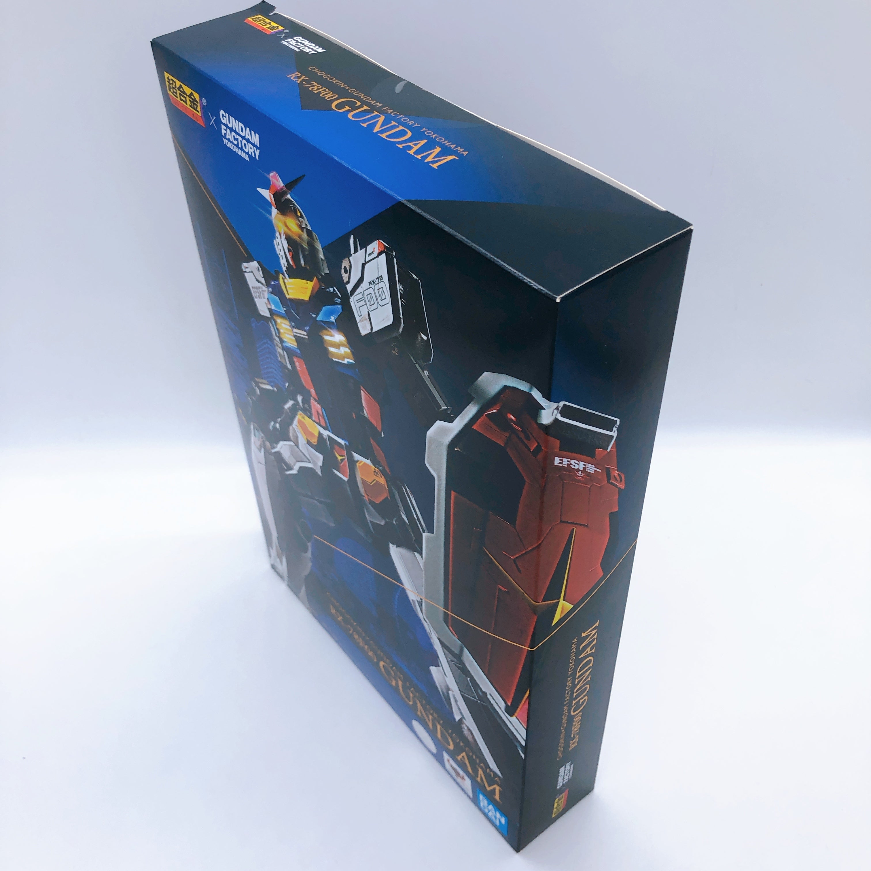 Gundam RX-78F00 Action Figure Chogokin Gundam Factory Yokohama Japan Sealed NEW