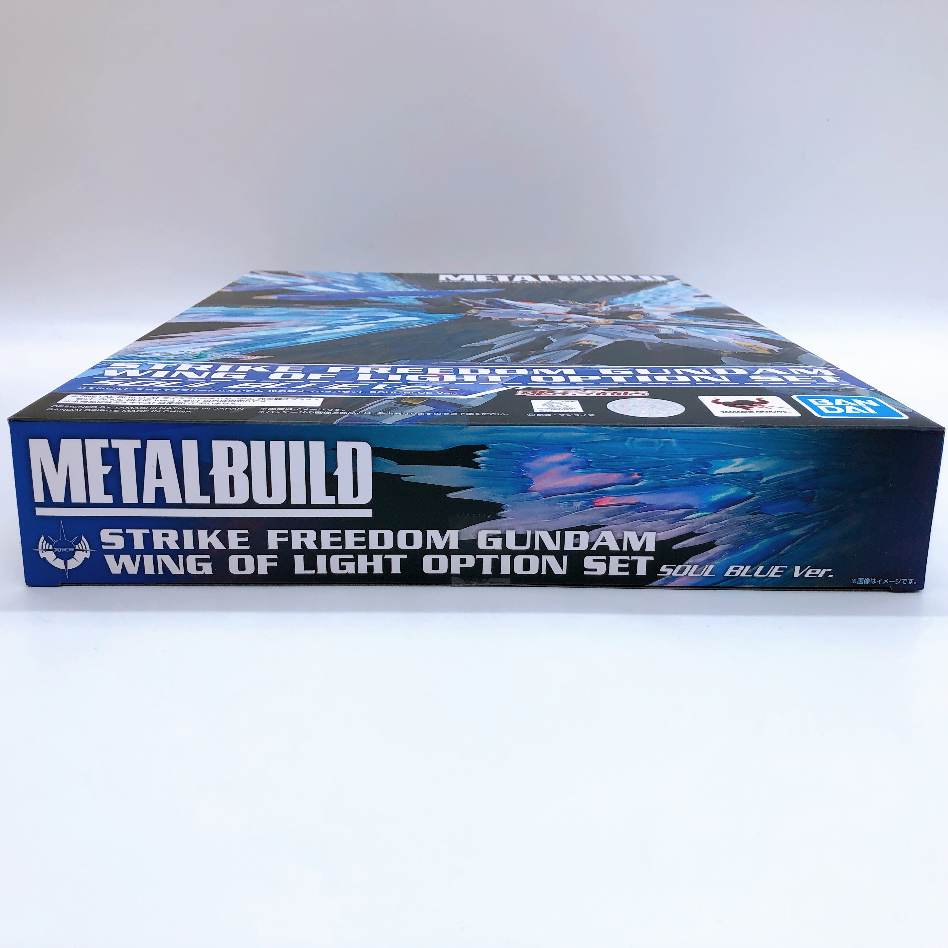 METAL BUILD Strike Freedom Gundam Wing of Light Option Set SOUL BLUE Ver. Figure