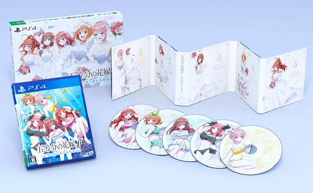 PS4 The Quintessential Quintuplets Summer Memories Limited Edition Japan Game