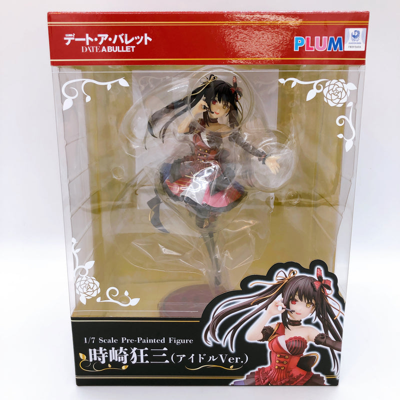 Date A Bullet Kurumi Tokisaki Idol Ver. 1/7 Scale Figure Plum Japan Kadokawa New