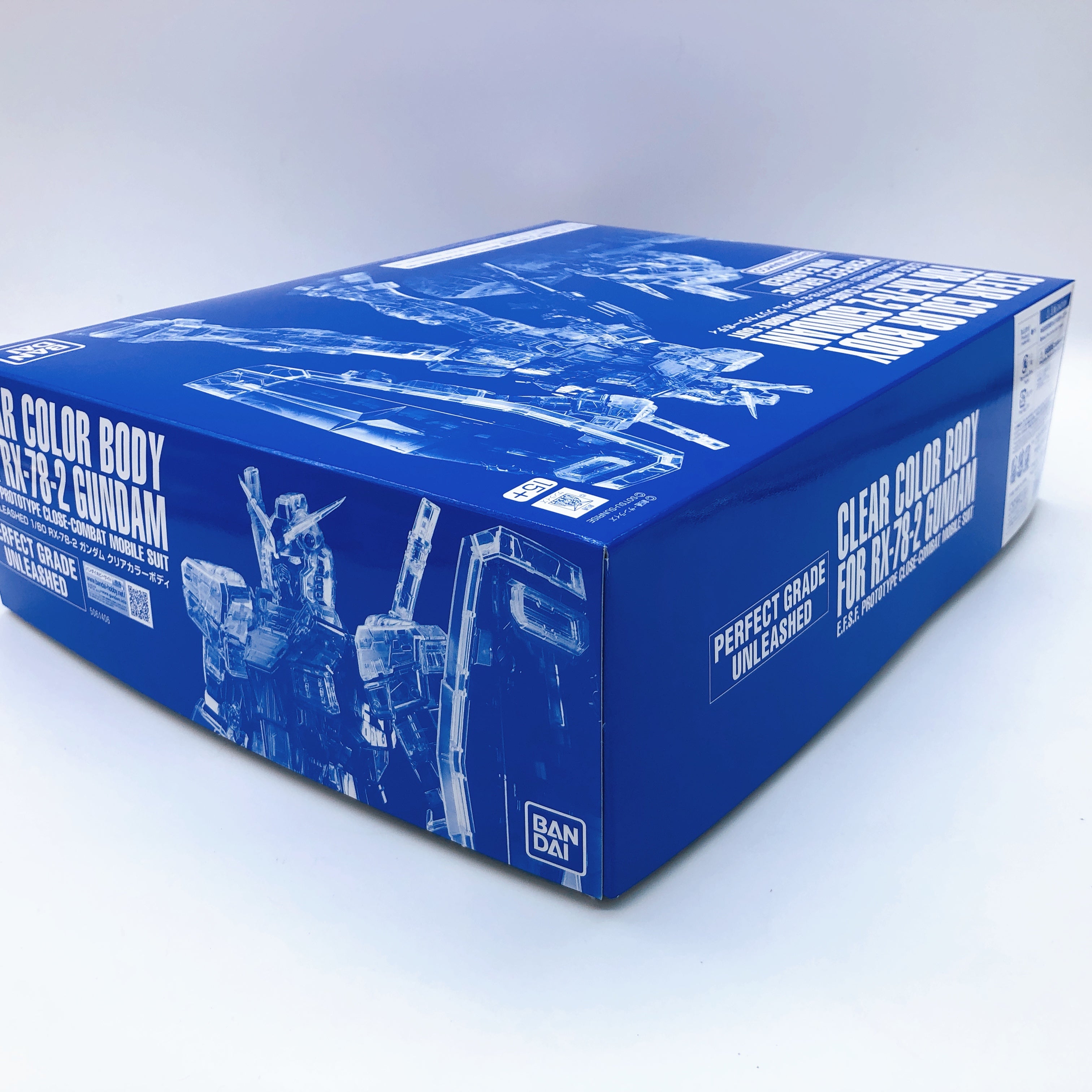 PG UNLEASHED 1/60 Clear Color Body for RX-78-2 GUNDAM Model Kit Premium Bandai