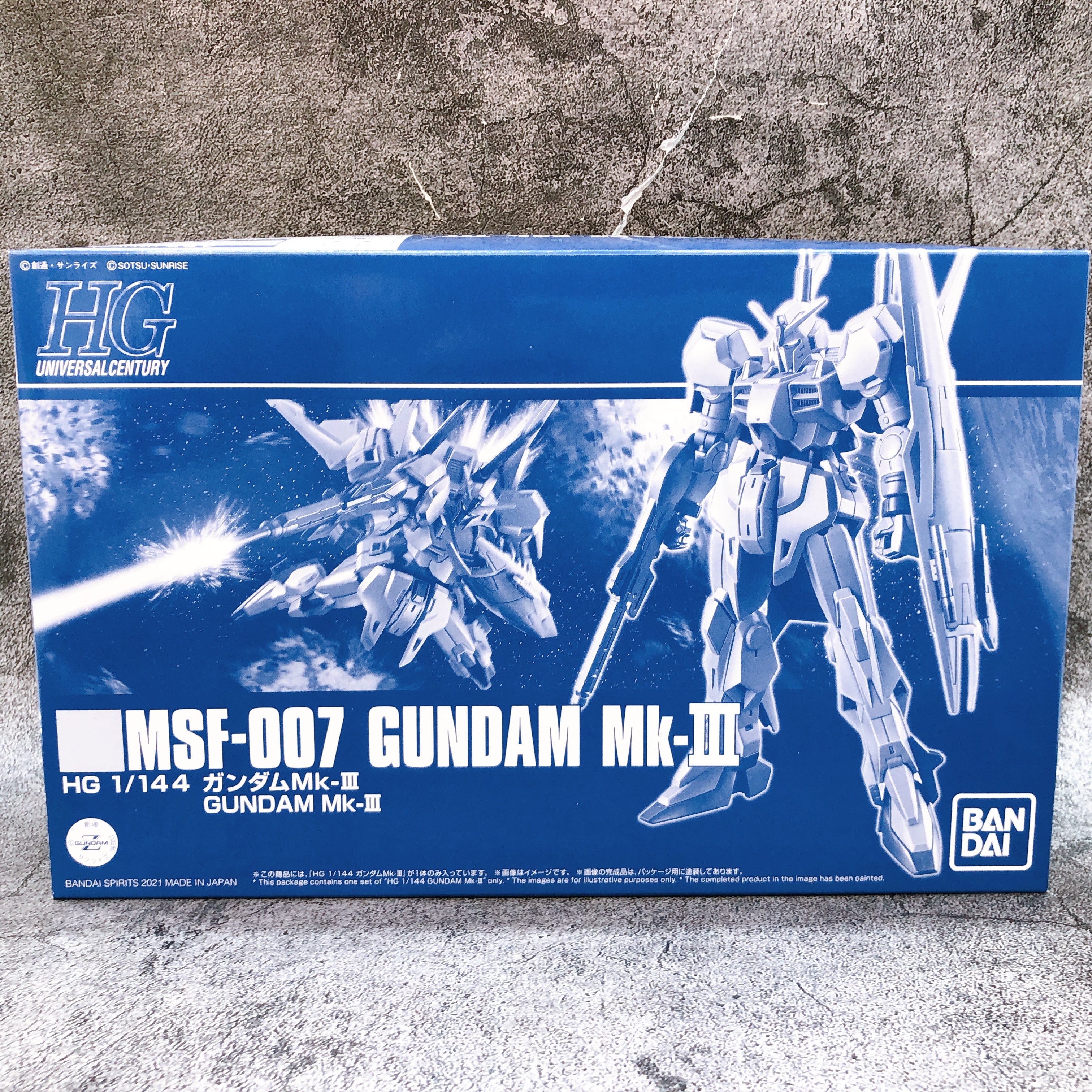 HG 1/144 Gundam Mk-III MSF-007 Gunpla Model Kit Premium Bandai from Japan NEW