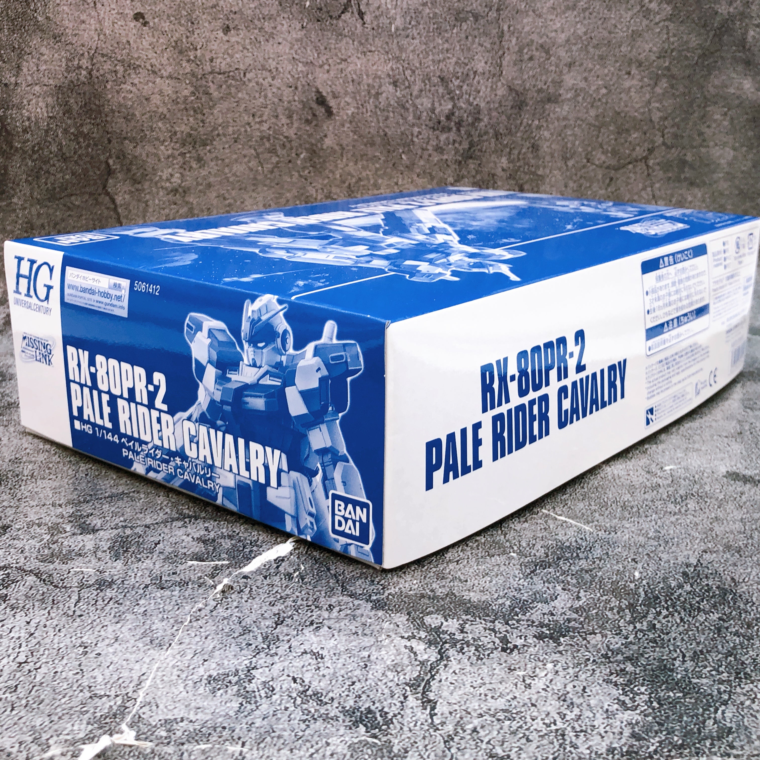 HG 1/144 Pale Rider Cavalry RX-80PR-2 Gundam Model Kit 15+ Premium Bandai Japan