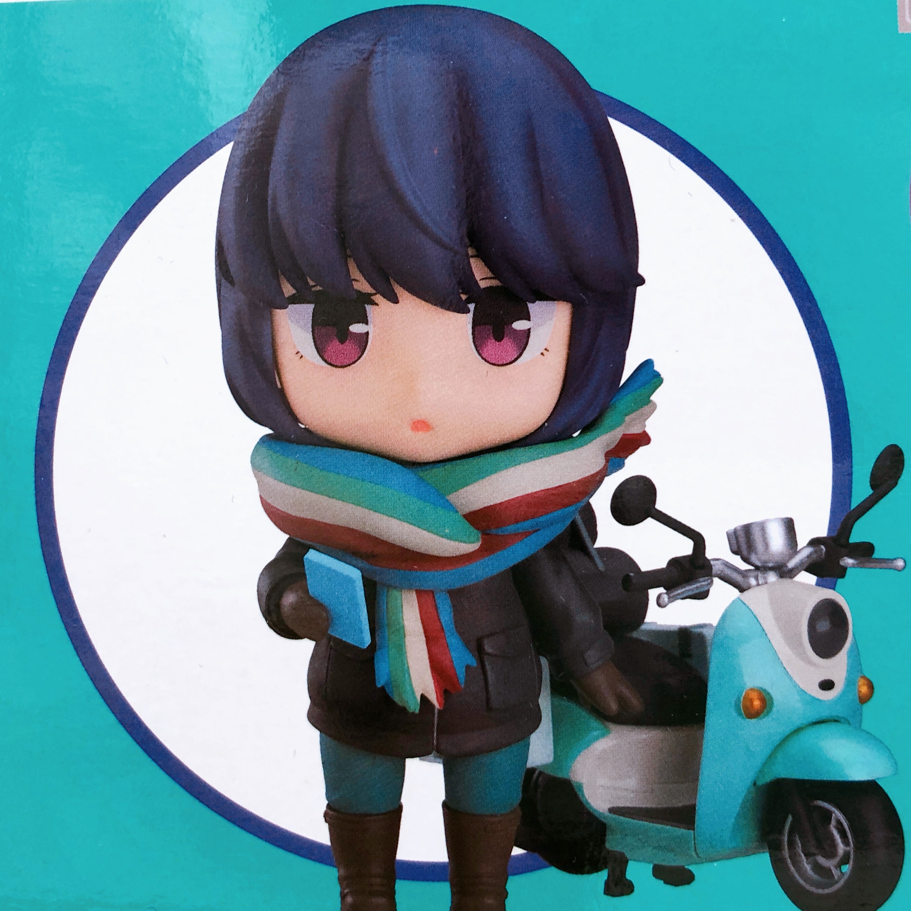 (w/Bonus) Laid-Back Camp Rin Shima Touring Ver. Nendoroid 1451 Action Figure