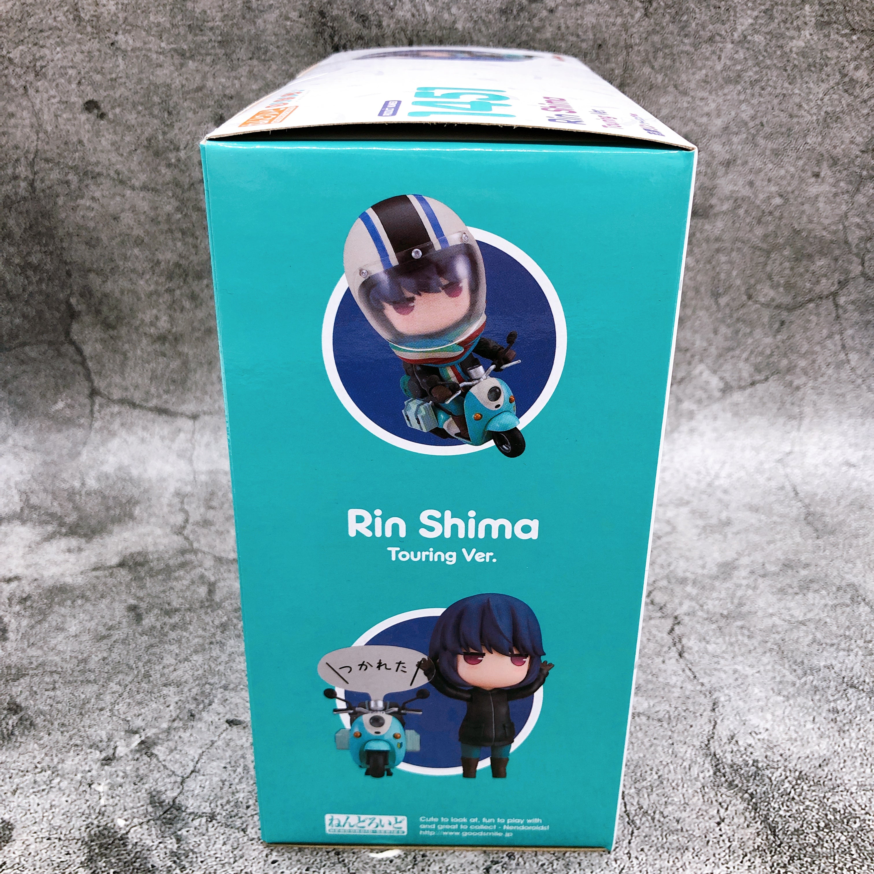 w/Bonus) Laid-Back Camp Rin Shima Touring Ver. Nendoroid 1451 Action