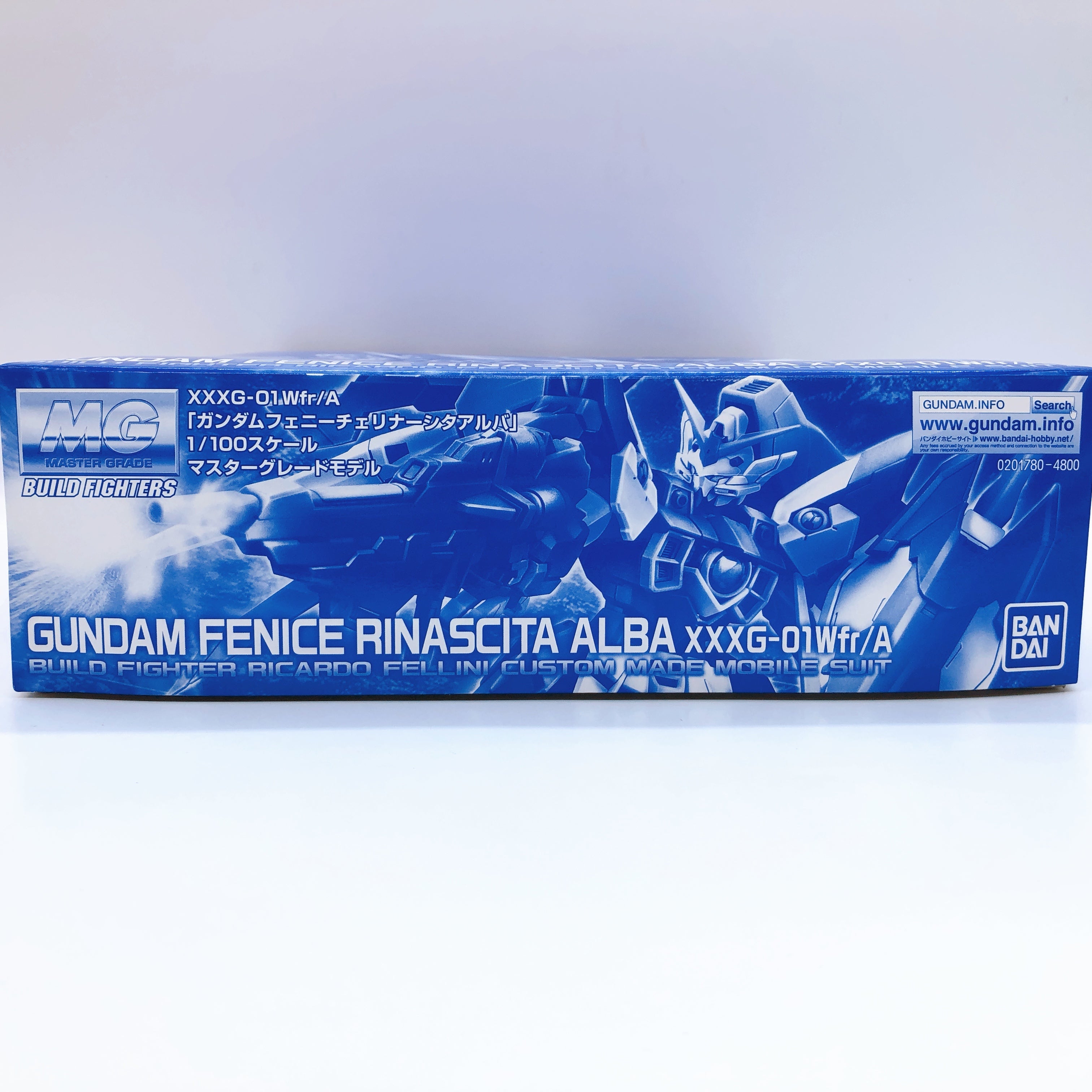 MG 1/100 Gundam Fenice Rinascita Alba XXXG-01Wfr/A Model Kit 15+ Premium Bandai