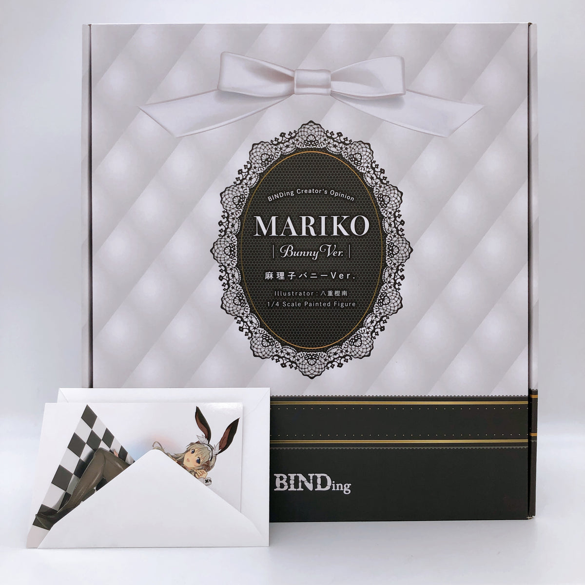 w/Bonus) BINDing Creator's Opinion Mariko Bunny 1/4 Figure Native AUT