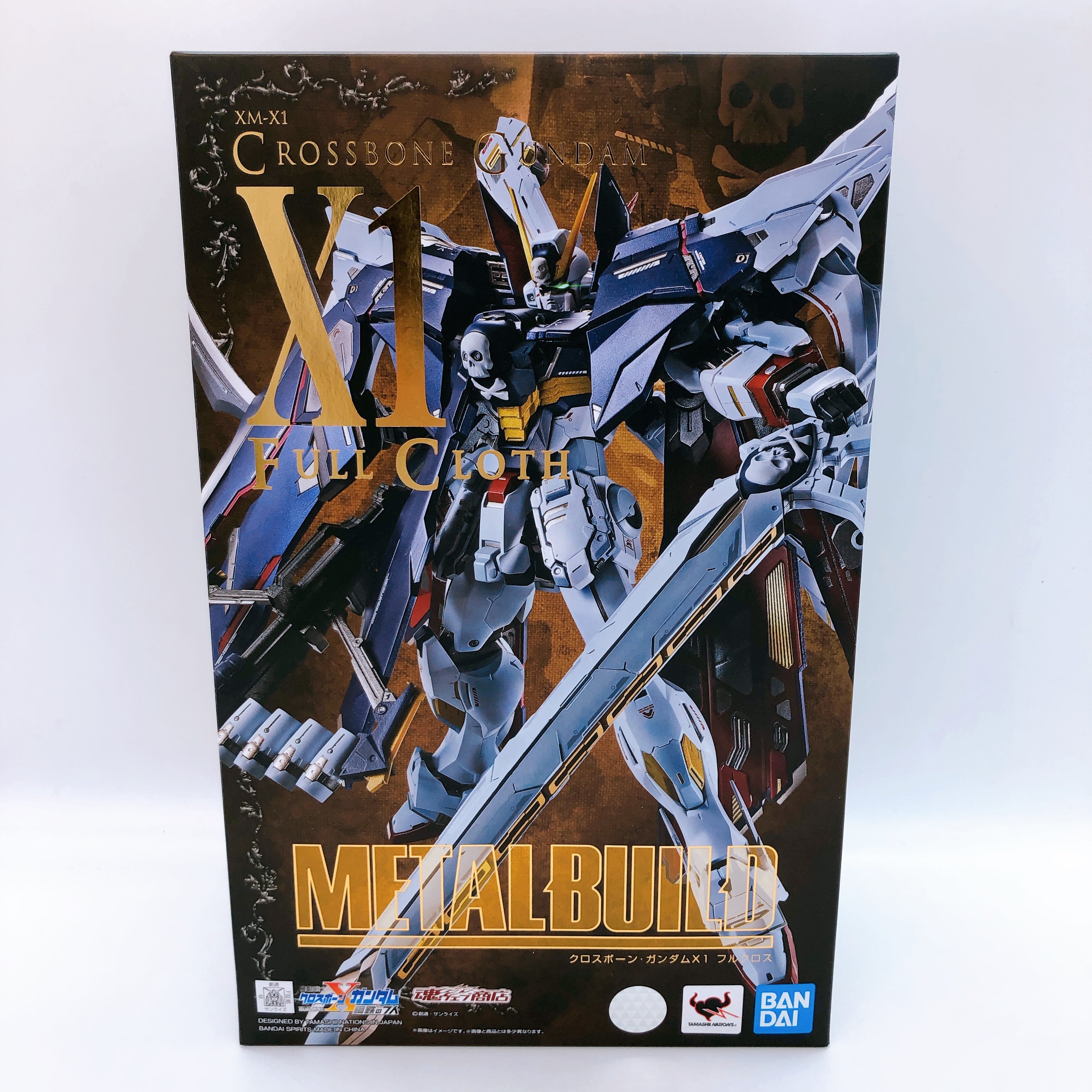 METAL BUILD Crossbone Gundam X1 Full Cloth Action Figure Bandai NEW FASTSHIP