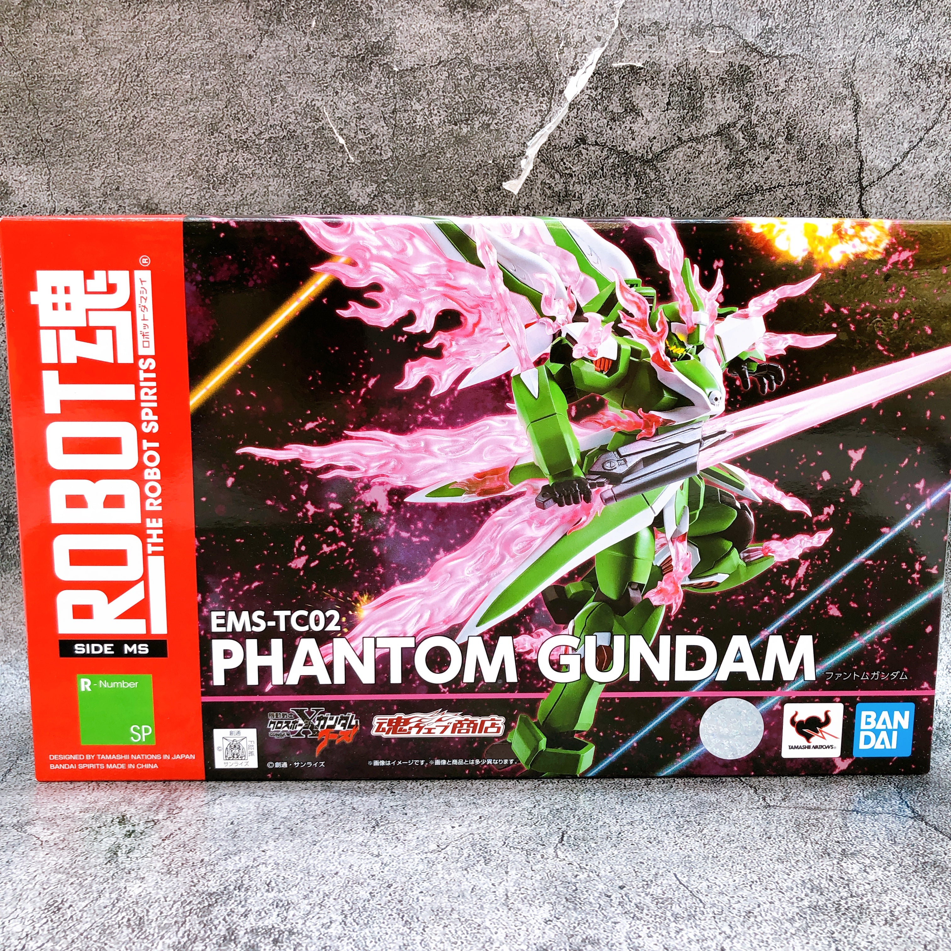 Phantom Gundam ROBOT SPIRITS Action Figure EMS-TC02 Bandai Crossbone Ghost New