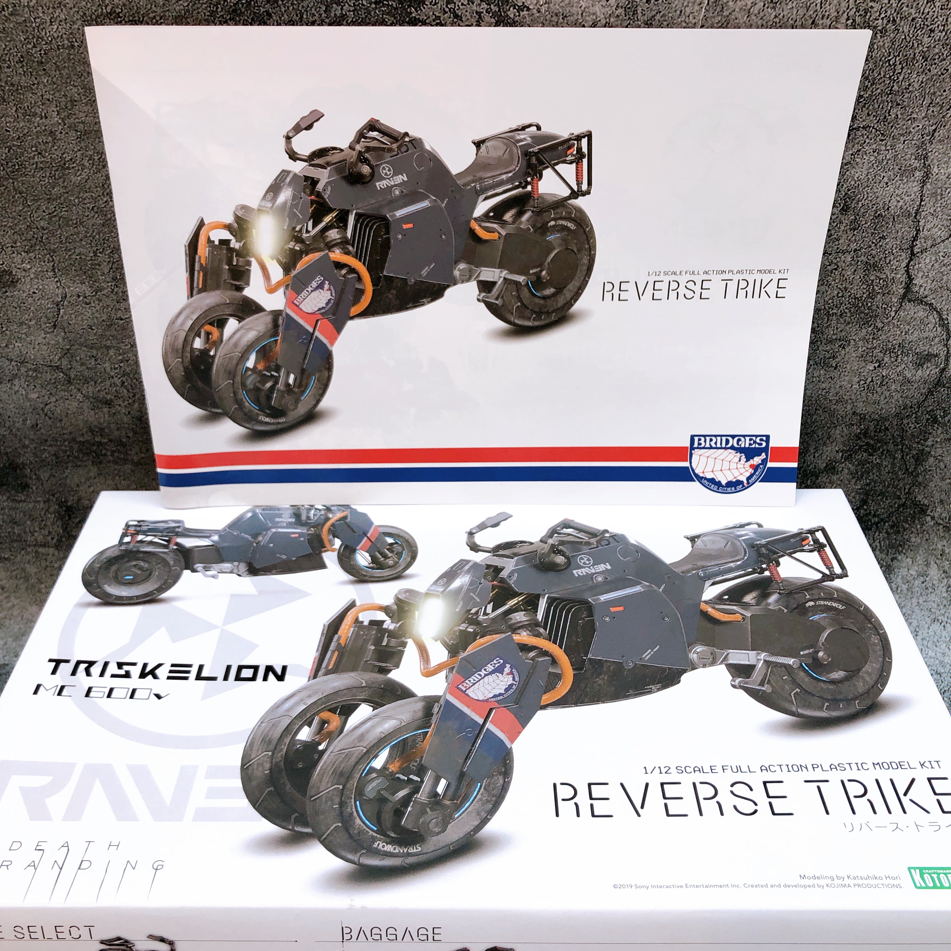 DEATH STRANDING Reverse Trike 1/12 Scale Model Kit 15+ KOTOBUKIYA Japan FASTSHIP