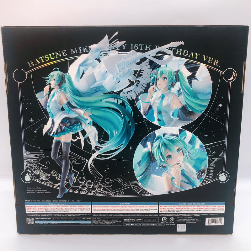 Hatsune Miku Happy 16th Birthday ver. 1/7 Figure Good Smile Company Vocaloid NEW