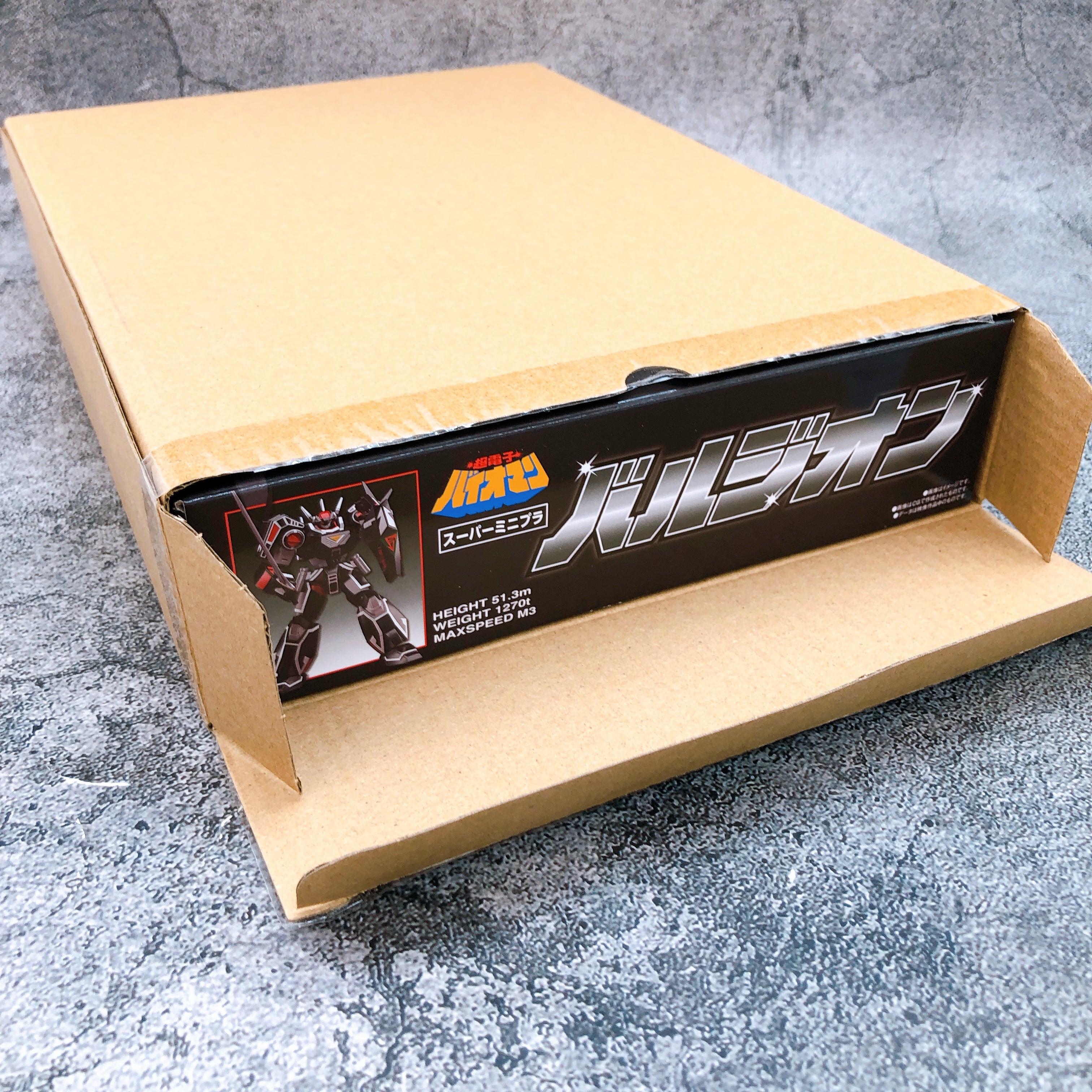 Super Minipla Balzion Choudenshi Bioman Shokugan Model Kit Premium Bandai NEW