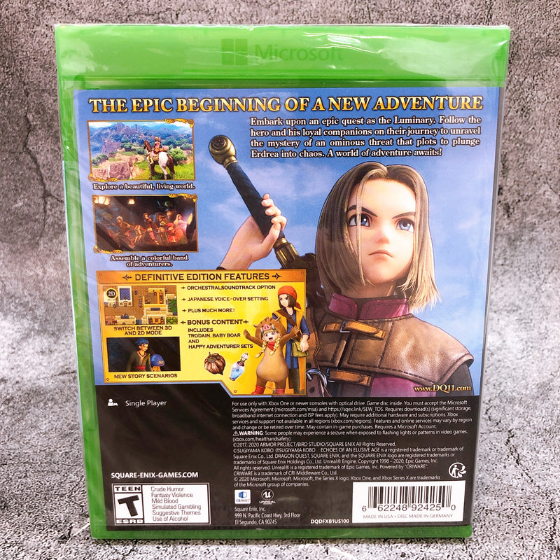 Xbox Series X / One Dragon Quest Xi S Echoes of an Elusive Age Definitive New