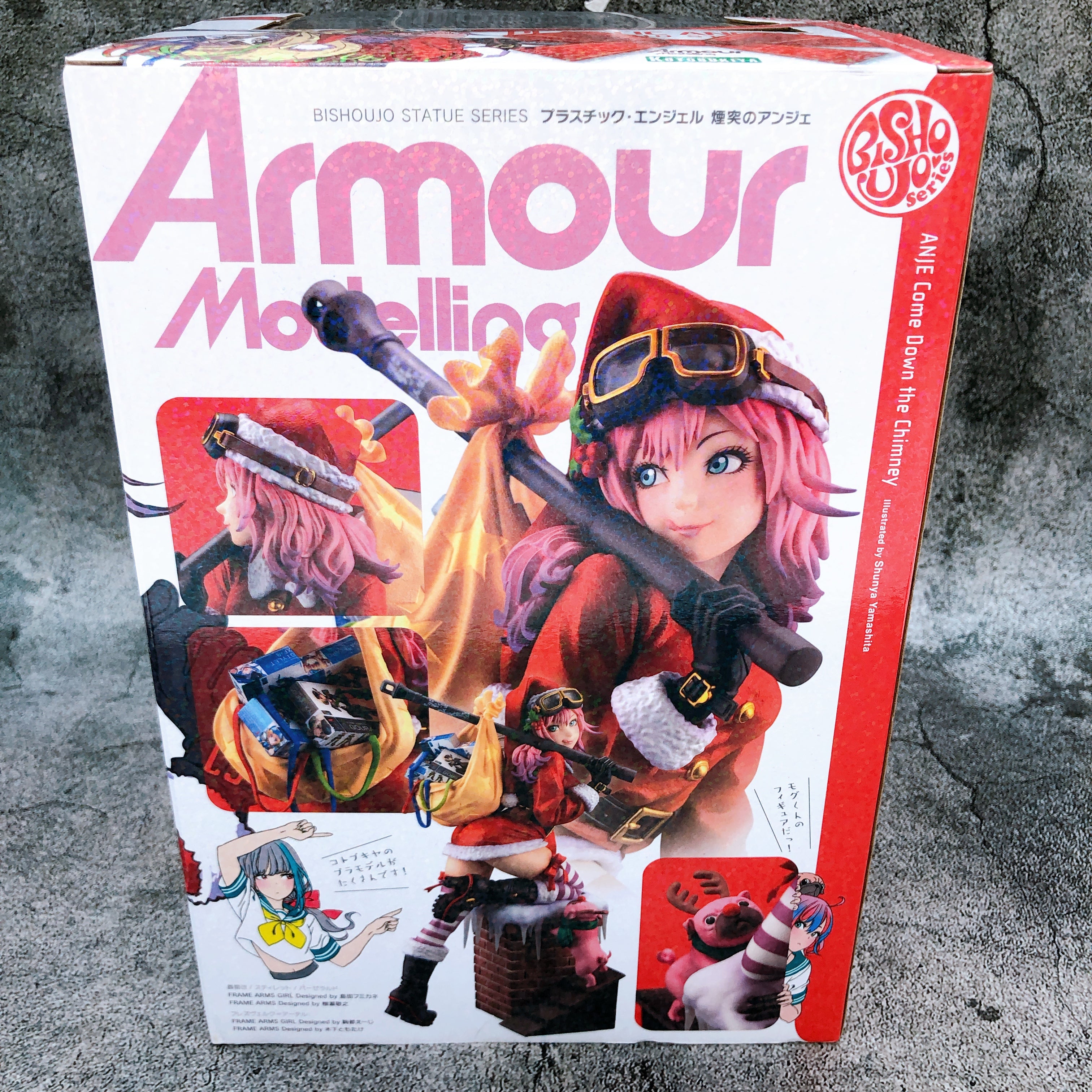 Plastic Angels Anje Come Down the Chimney 1/7 Figure Kotobukiya Armour Modelling