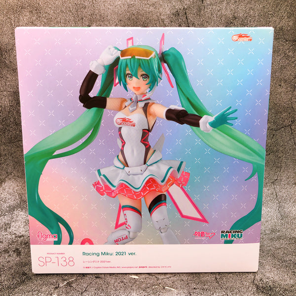 Hatsune Racing Miku 2021 GT Project Figma SP-138 Max Factory Action Figure New