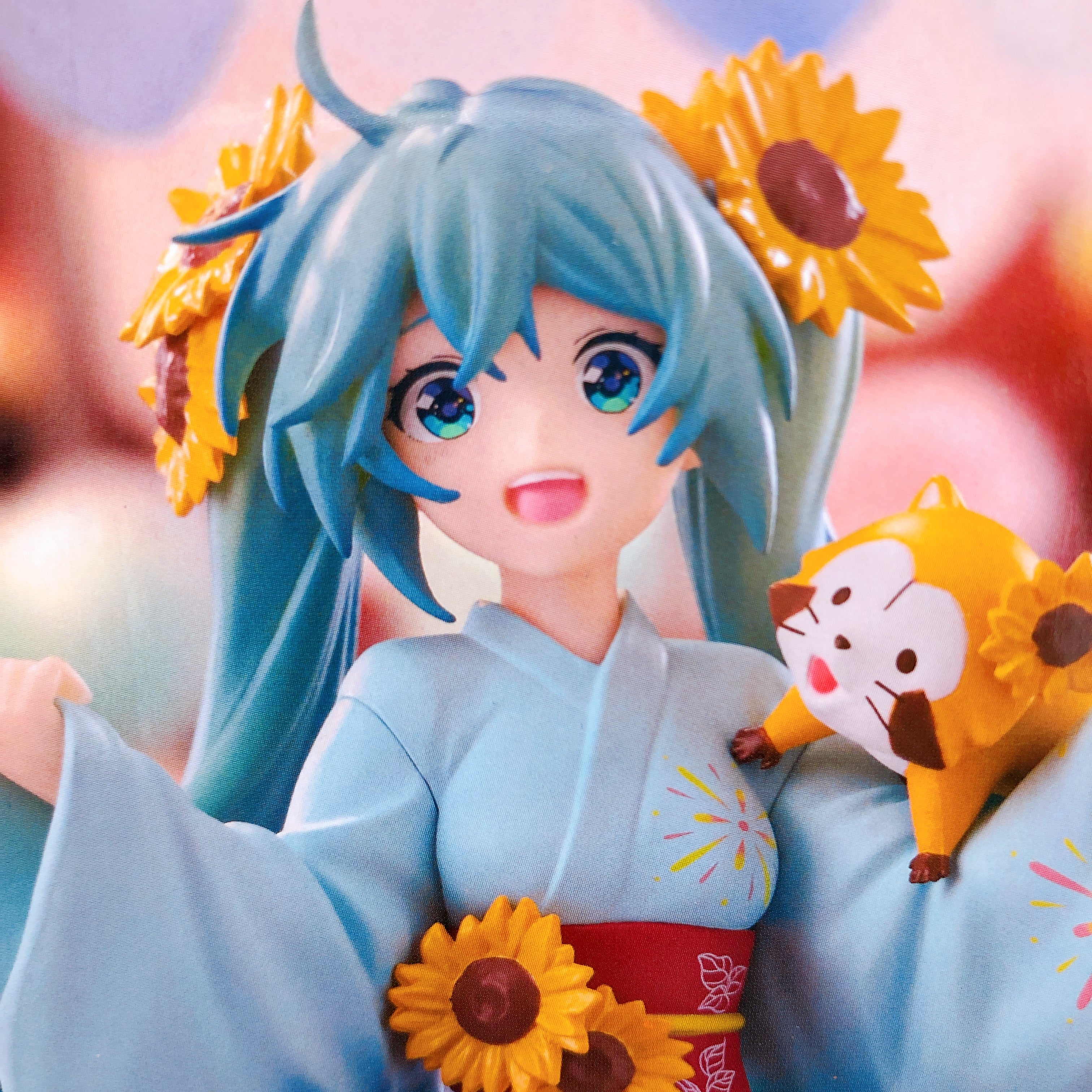 Hatsune Miku X Rascal Summer Festival Special Figure FuRyu Japan AUTHENTIC 15+