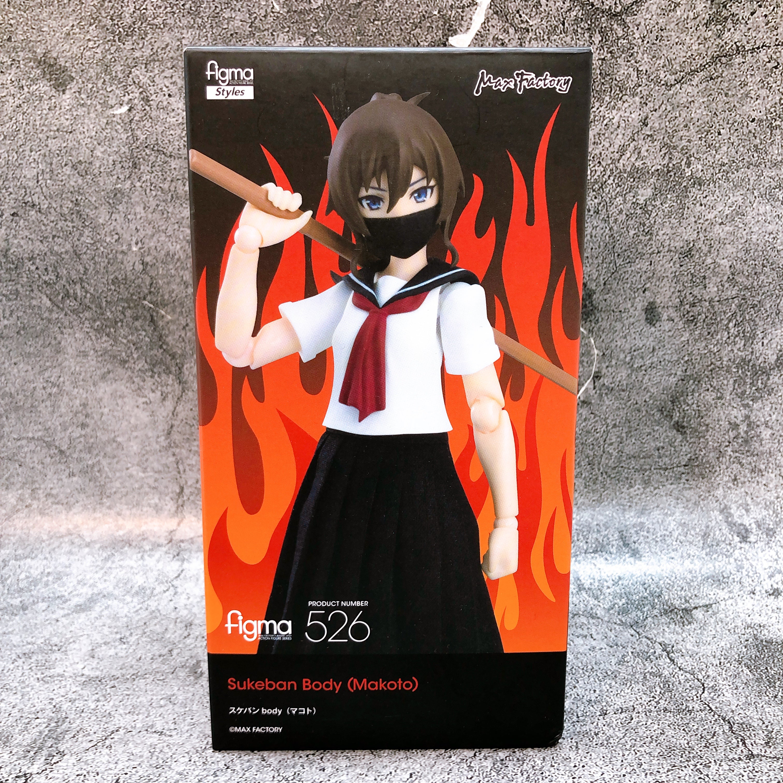 figma 526 Sukeban Body Makoto figma Styles Action Figure Max Factory Japan NEW