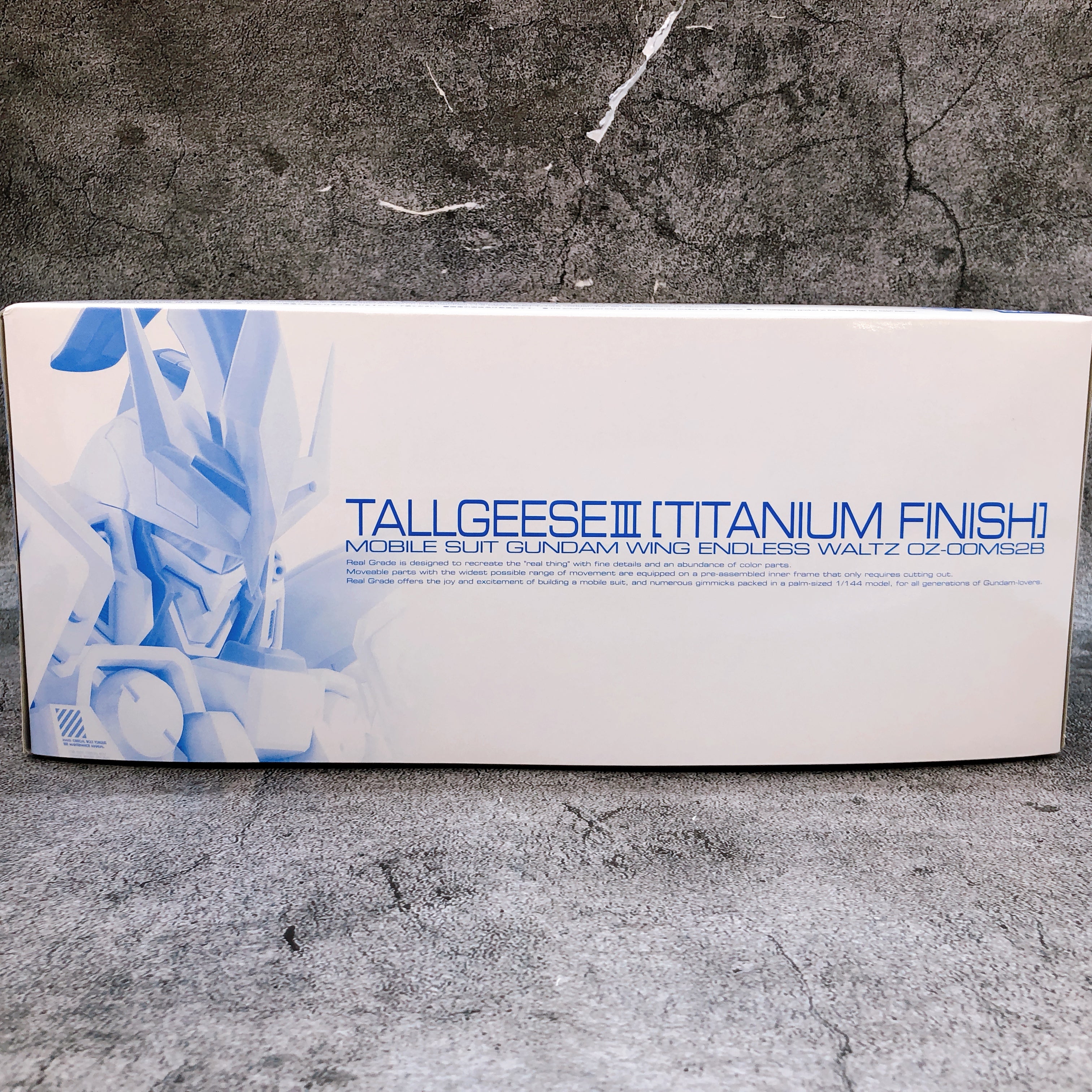 RG 1/144 Tallgeese III Titanium Finish Gundam W Model Kit Premium Bandai Japan