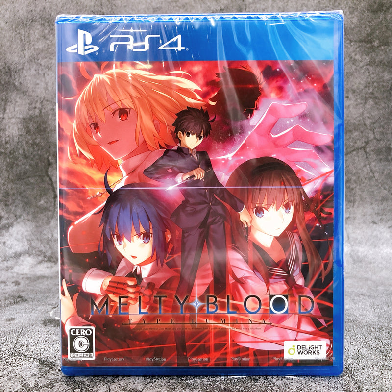 Playstation 4 MELTY BLOOD TYPE LUMINA PS4 Fighting  Japan Game Sealed New