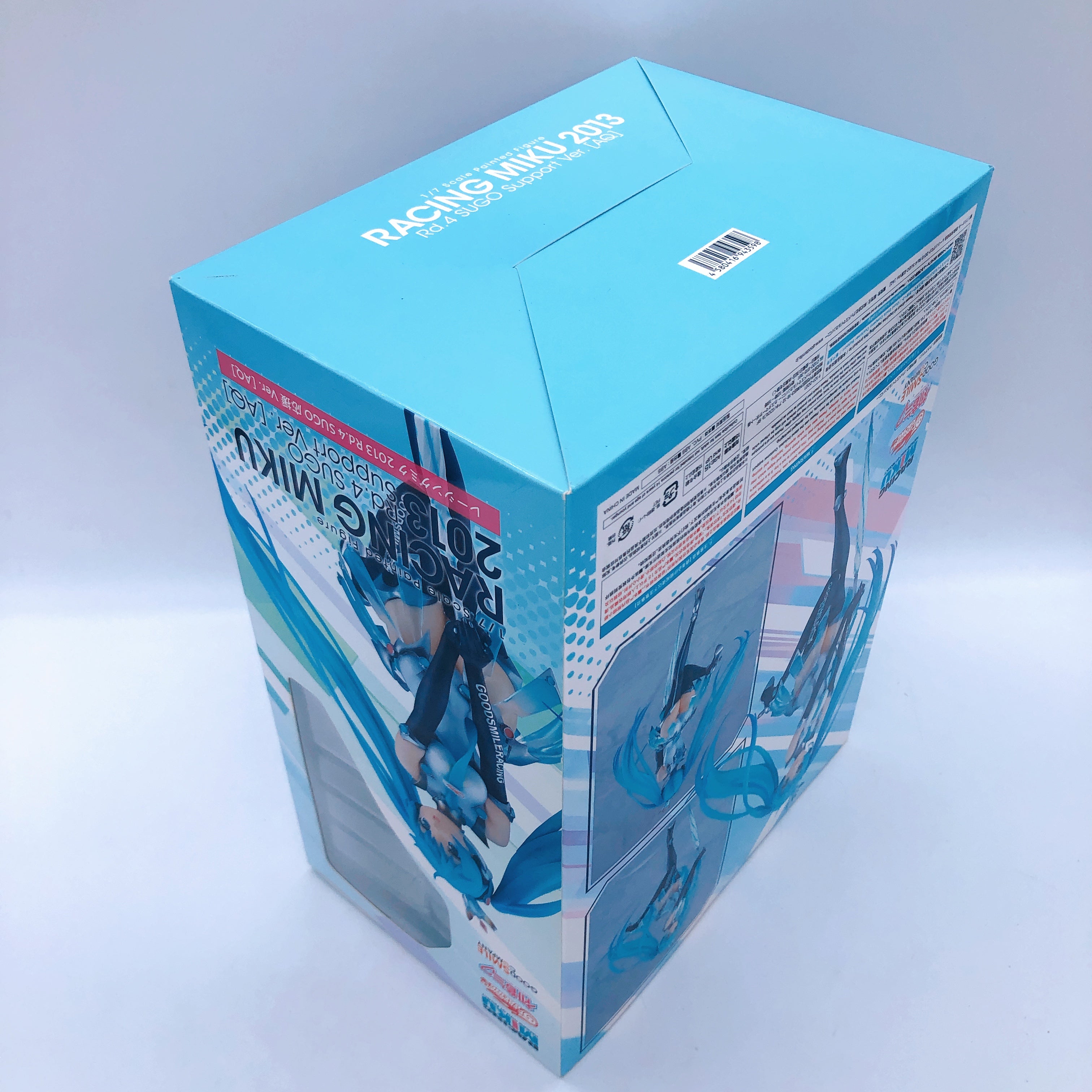 Hatsune Racing Miku 2013 Rd.4 Sugo Support Ver. AQ 1/7 Scale Figure Sealed Japan