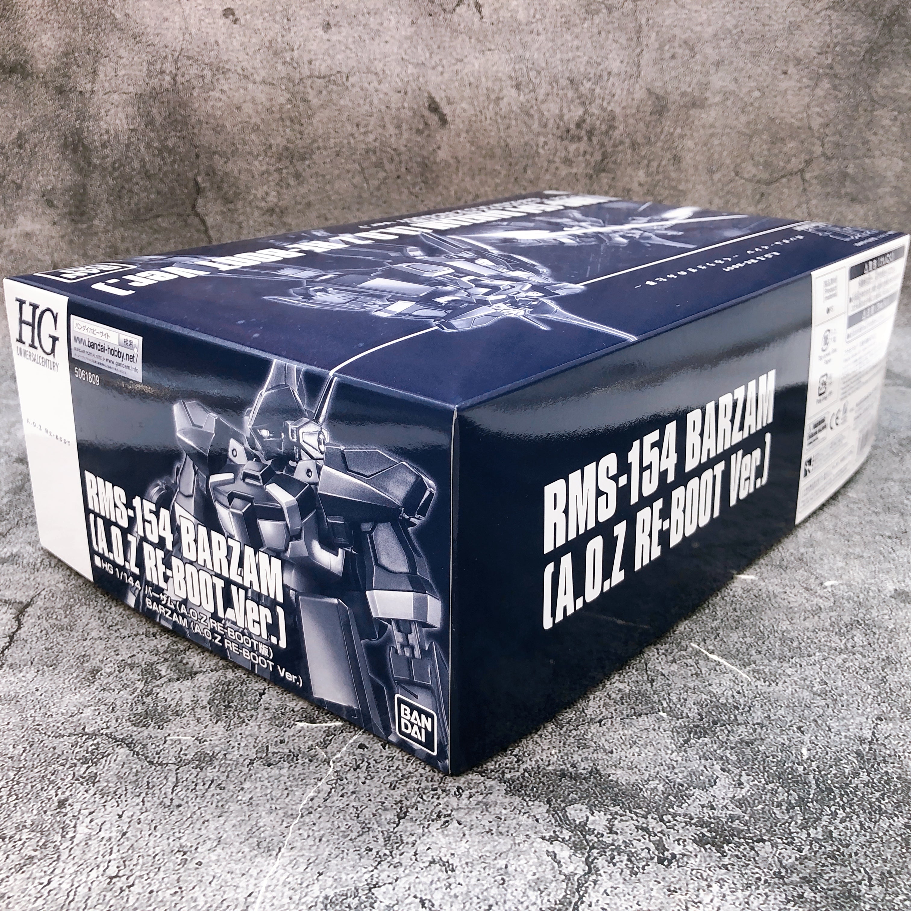 HG 1/144 Barzam A.O.Z Re-Boot Ver. RMS-154 Model Kit Premium Bandai NEW FASTSHIP