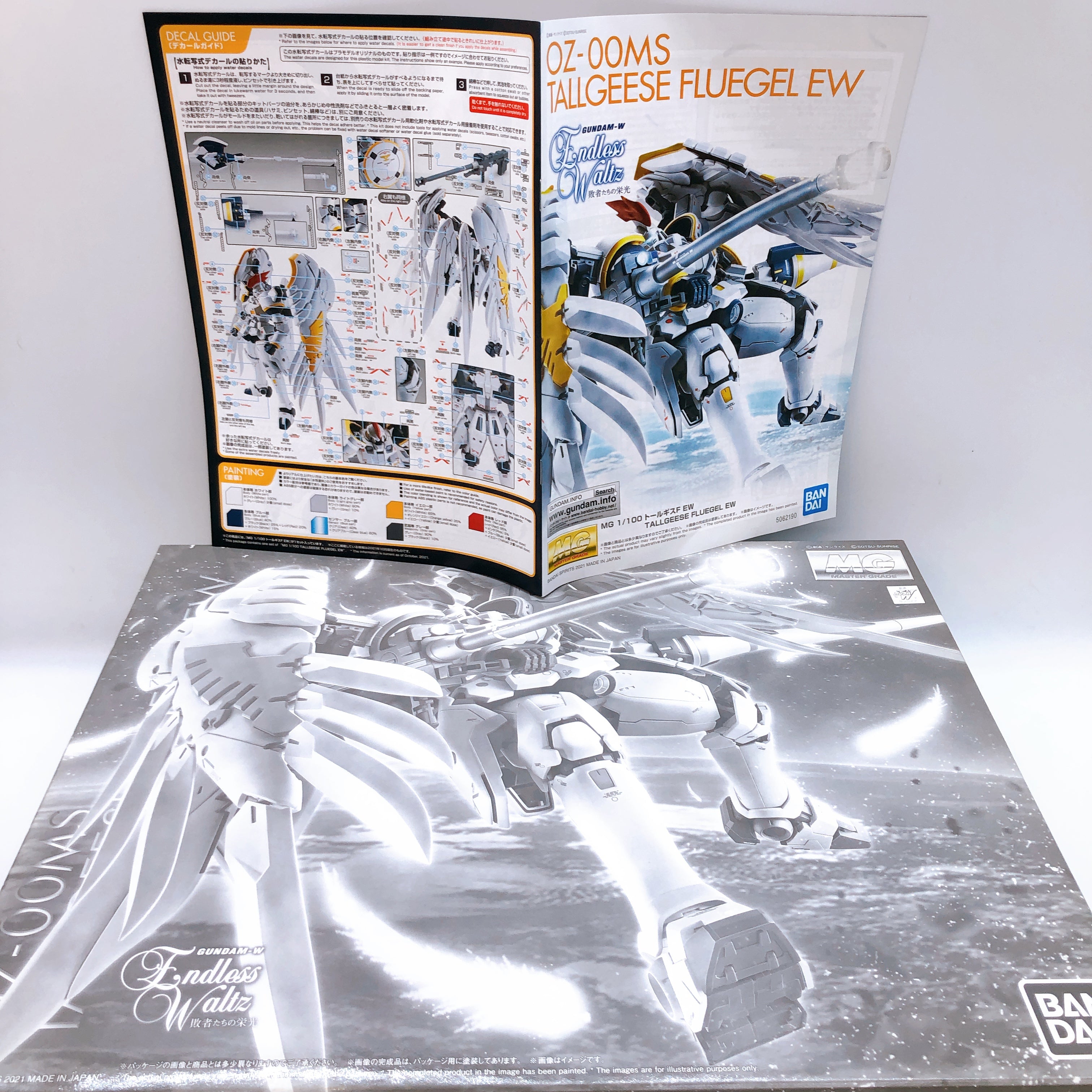 MG 1/100 Tallgeese Fluegel EW OZ-00MS Gundam W Model Kit 15+ Premium Bandai NEW