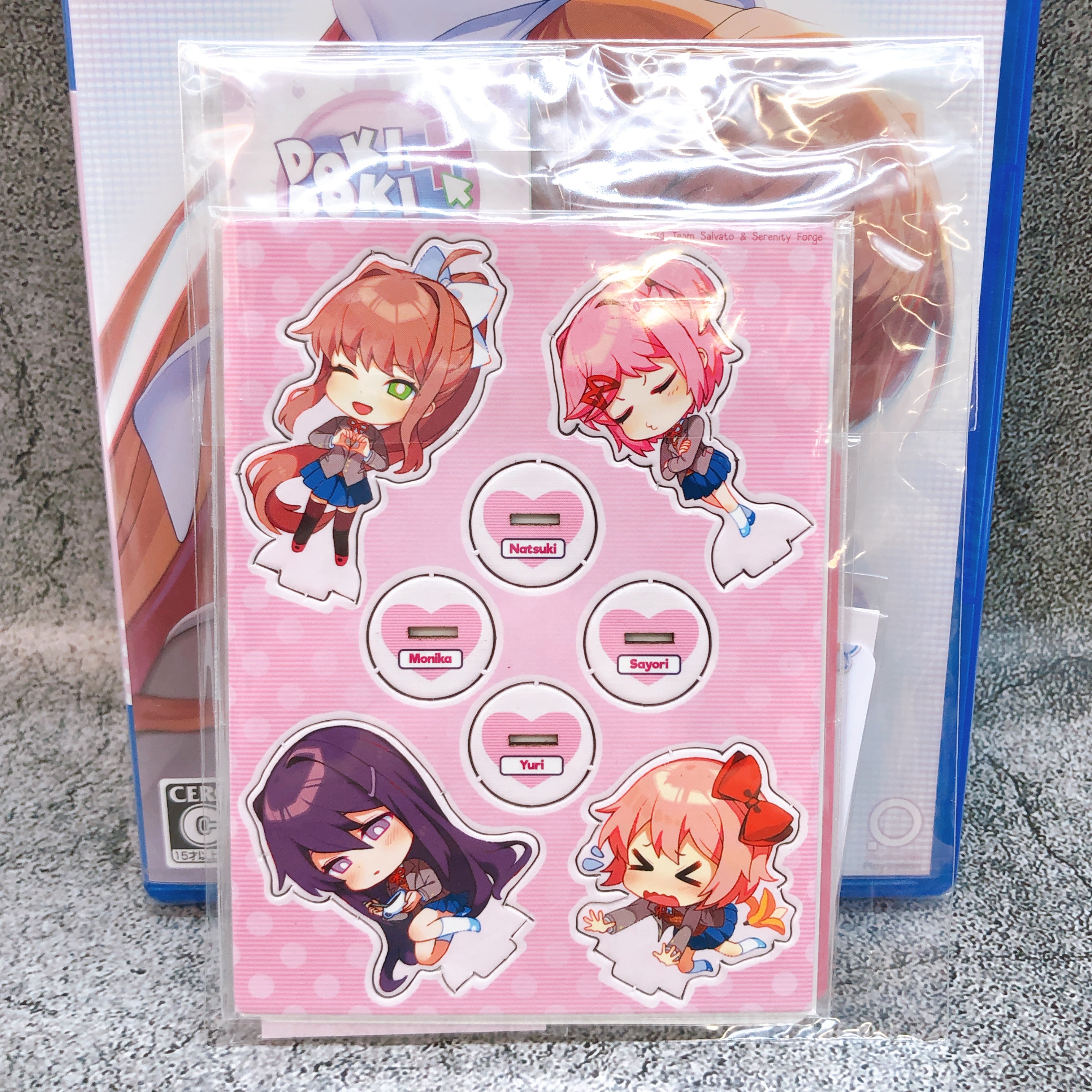 PlayStation 4 Doki Doki Literature Club Plus! & Bonus Set PS4 PLAYISM Game NEW