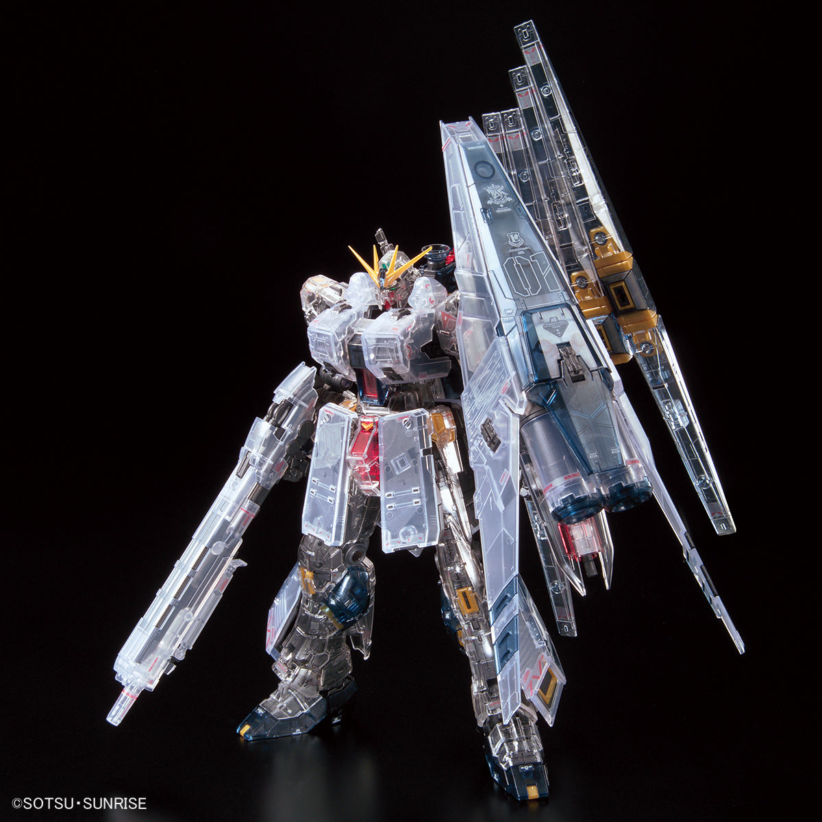 RG 1/144 RX-93 Nu Gundam HWS Clear Color Limited Model Kit Bandai NEW FASTSHIP