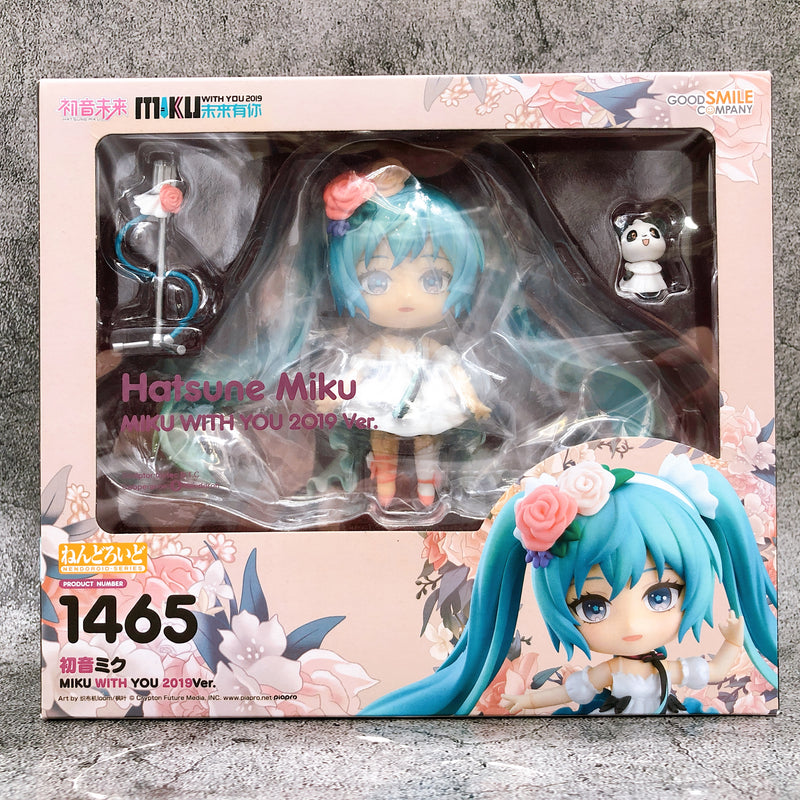 Hatsune Miku WITH YOU 2019 Ver. Nendoroid 1465 Action Figure Good Smile New