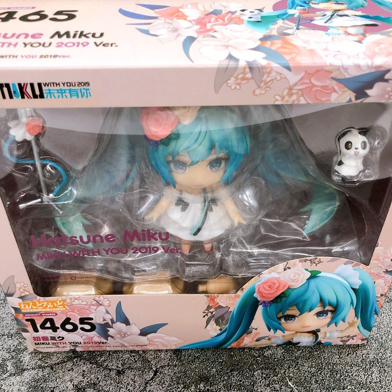 Hatsune Miku WITH YOU 2019 Ver. Nendoroid 1465 Action Figure Good Smile New