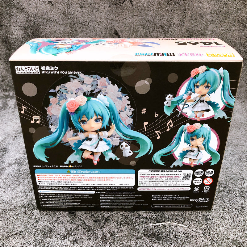 Hatsune Miku WITH YOU 2019 Ver. Nendoroid 1465 Action Figure Good Smile New