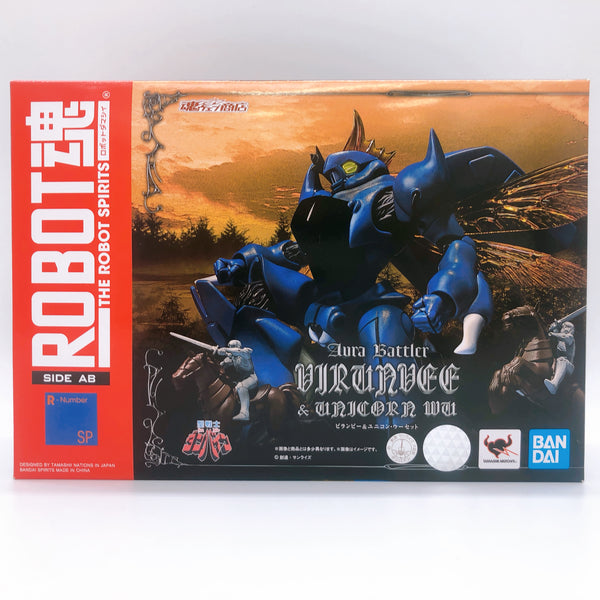 Robot Spirits SIDE AB Virunvee & Unicorn Wu Action Figure Bandai NEW FASTSHIP