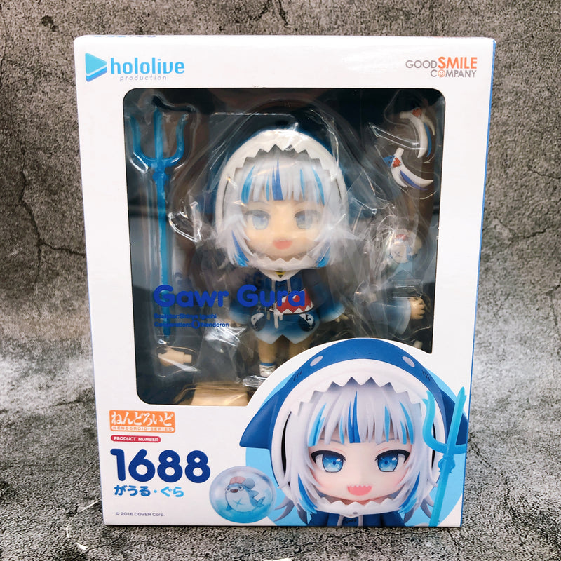 Hololive Production Gawr Gura Nendoroid 1688 Action Figure Good Smile NEW