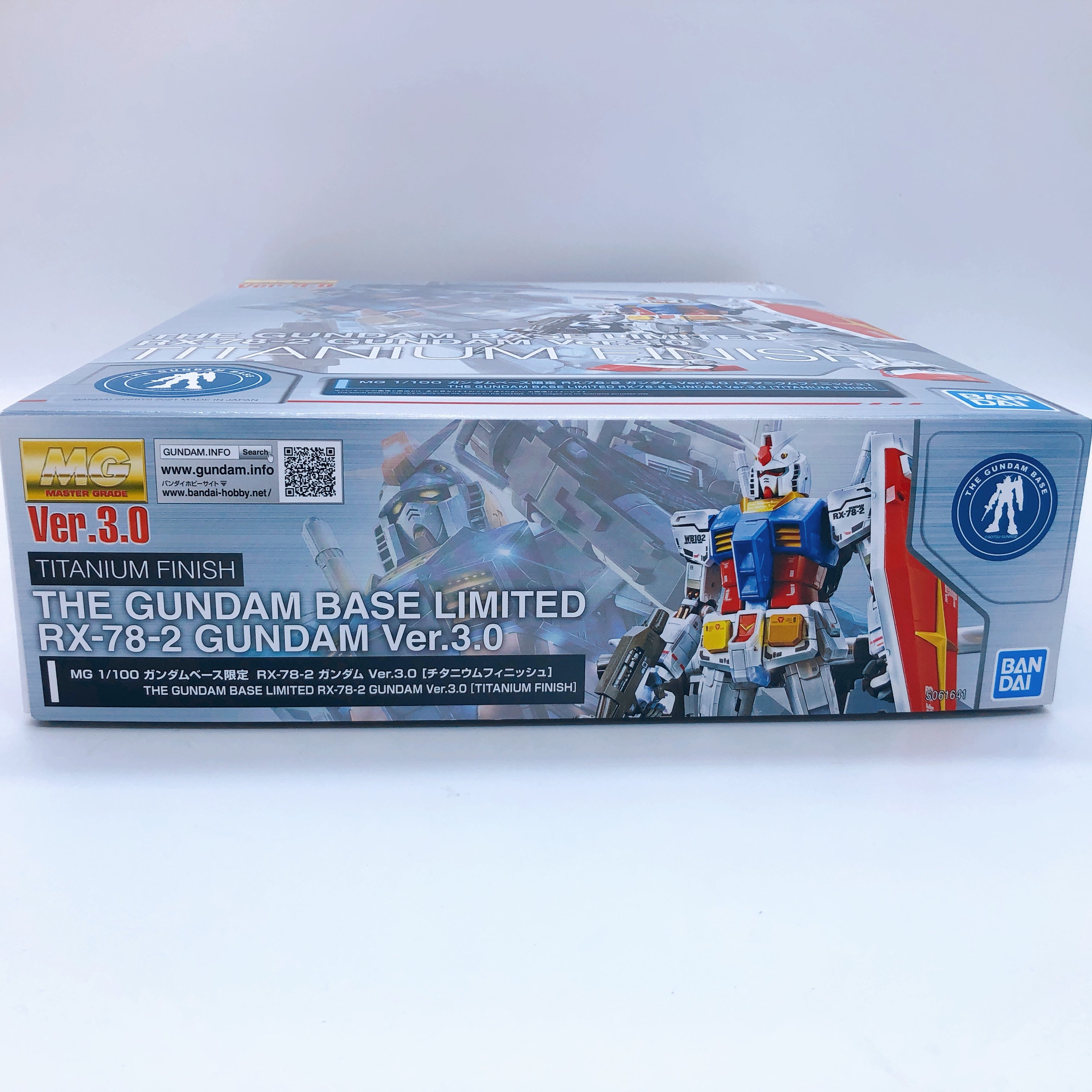 MG 1/100 RX-78-2 Gundam Ver.3.0 Titanium Finish Limited Kit Bandai NEW FASTSHIP