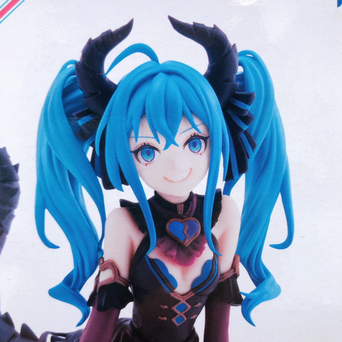 Hatsune Miku Villain ver. Noodle Stopper Figure FuRyu Japan Sealed AUTHENTIC