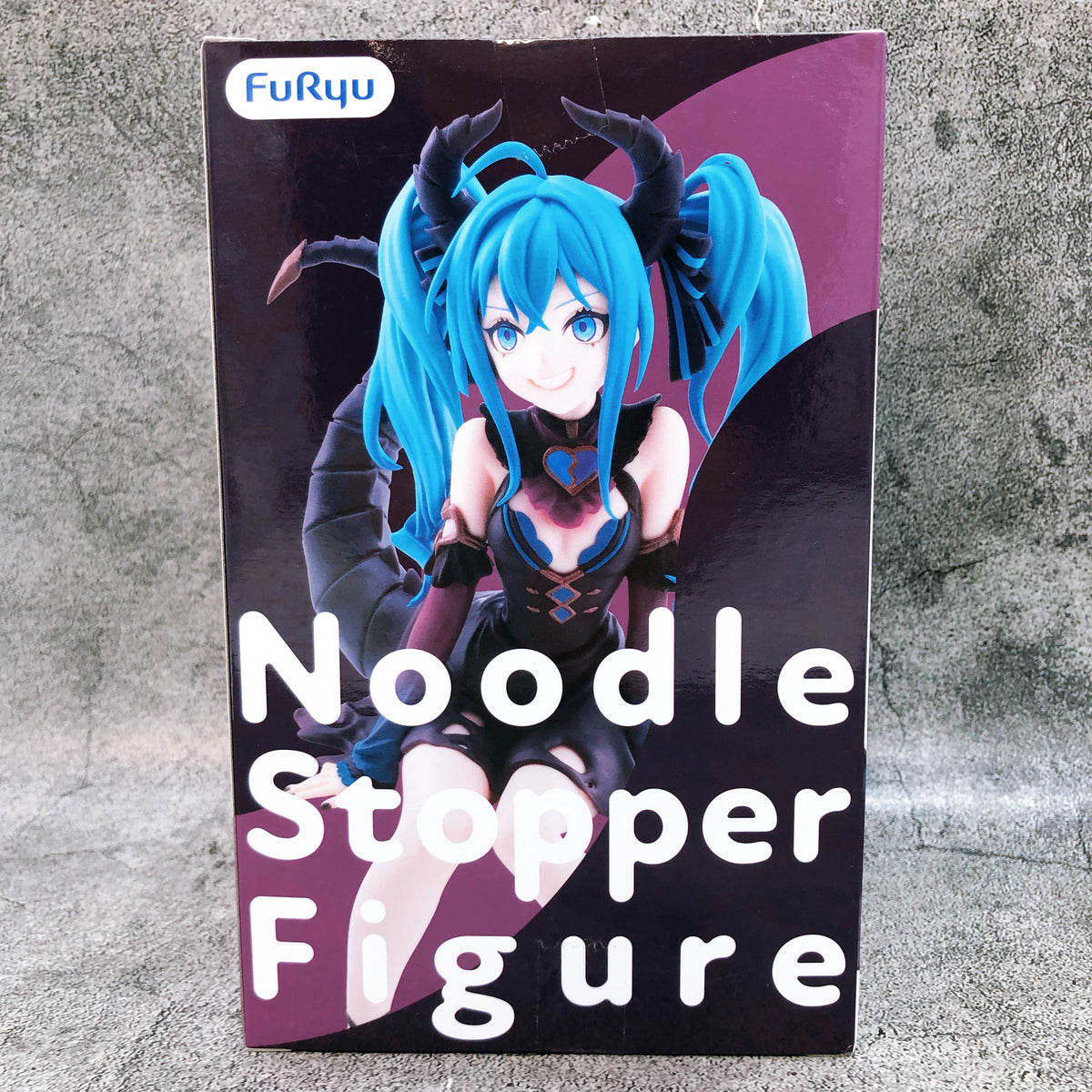 Hatsune Miku Villain ver. Noodle Stopper Figure FuRyu Japan Sealed AUTHENTIC
