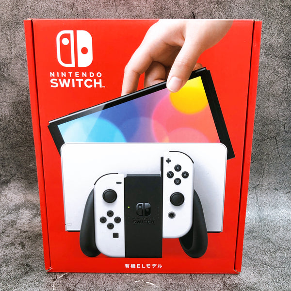 Nintendo Switch OLED Model White 64GB Organic EL Handheld Console in S