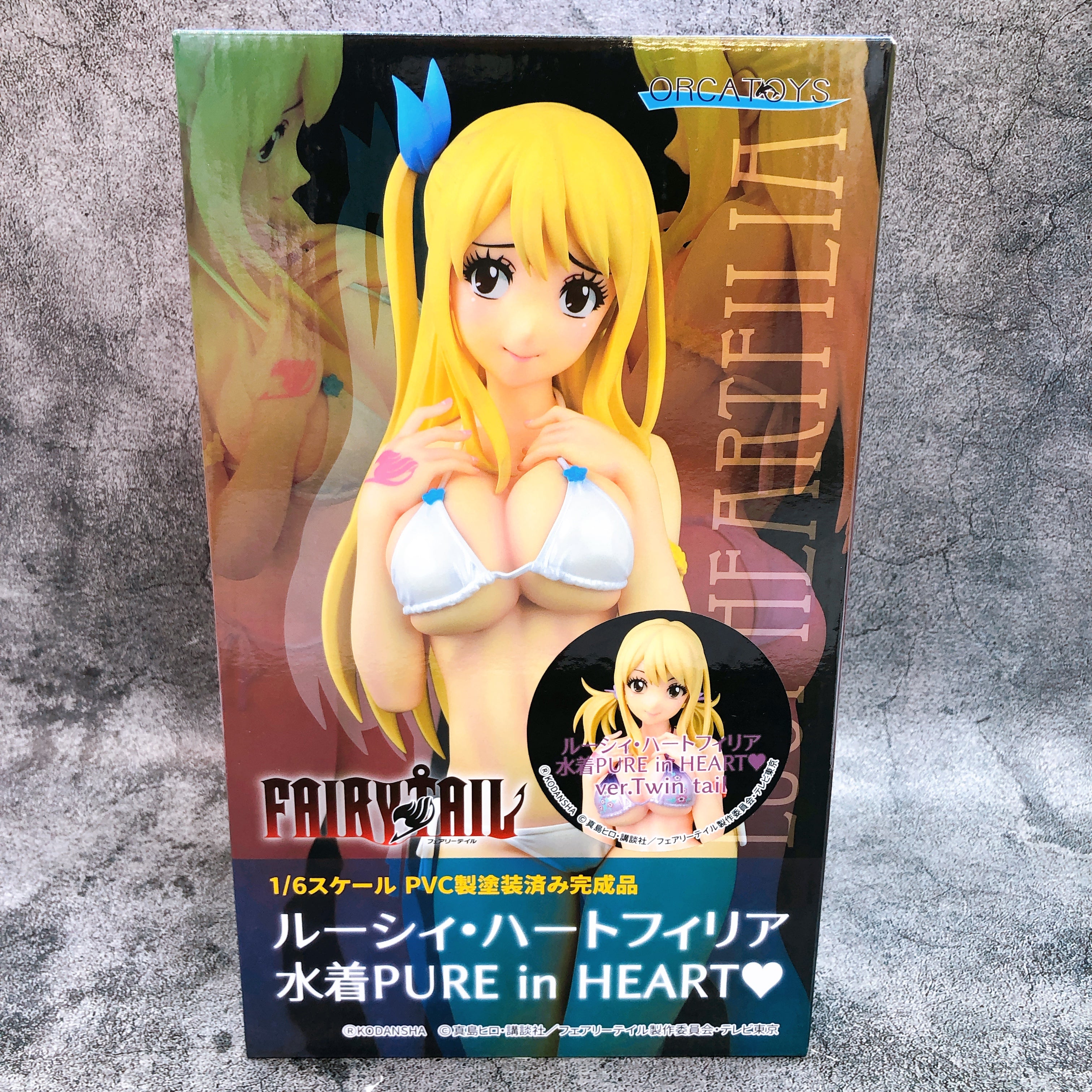 Fairy Tail Lucy Heartfilia Swimsuit Pure in Heart ver. Twin tail 1/6 Figure