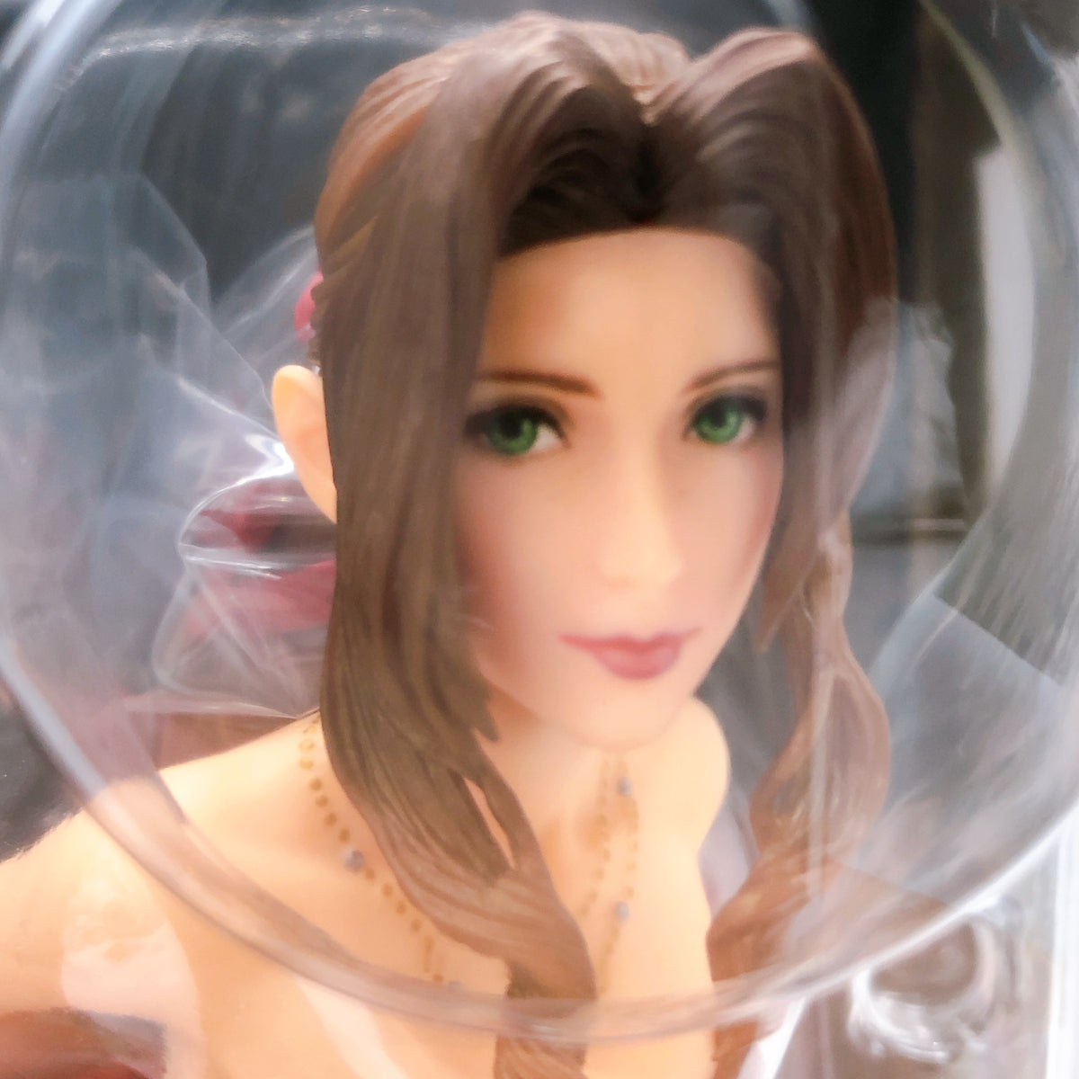 Final Fantasy VII Remake Aerith Gainsborough Dress Ver. Static Arts Figure 15+