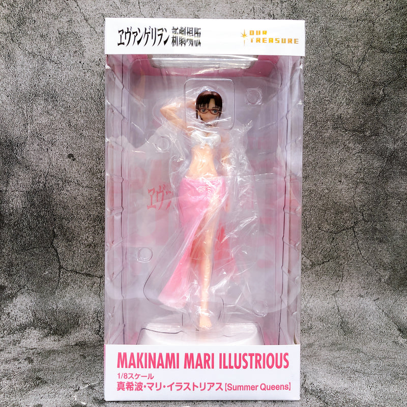 Our Treasure Evangelion Makinami Mari Illustrious 1/8 Figure Summer Queens NEW