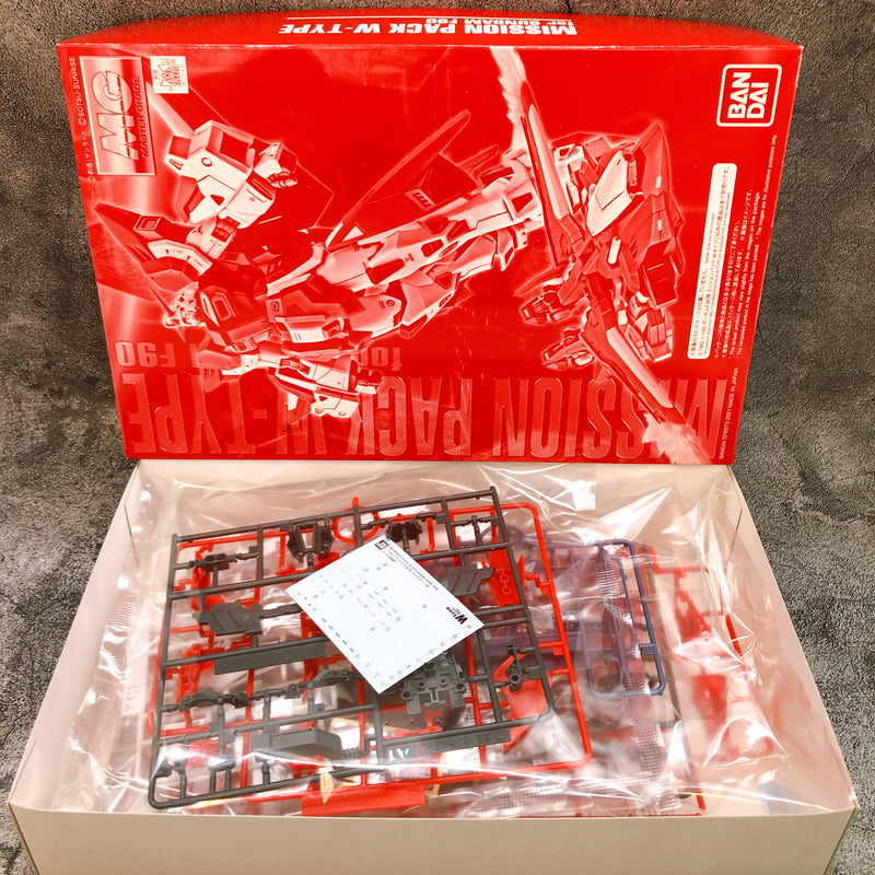 MG 1/100 Gundam F90 Mission Pack W Type Gunpla Model Kit Premium Bandai NEW