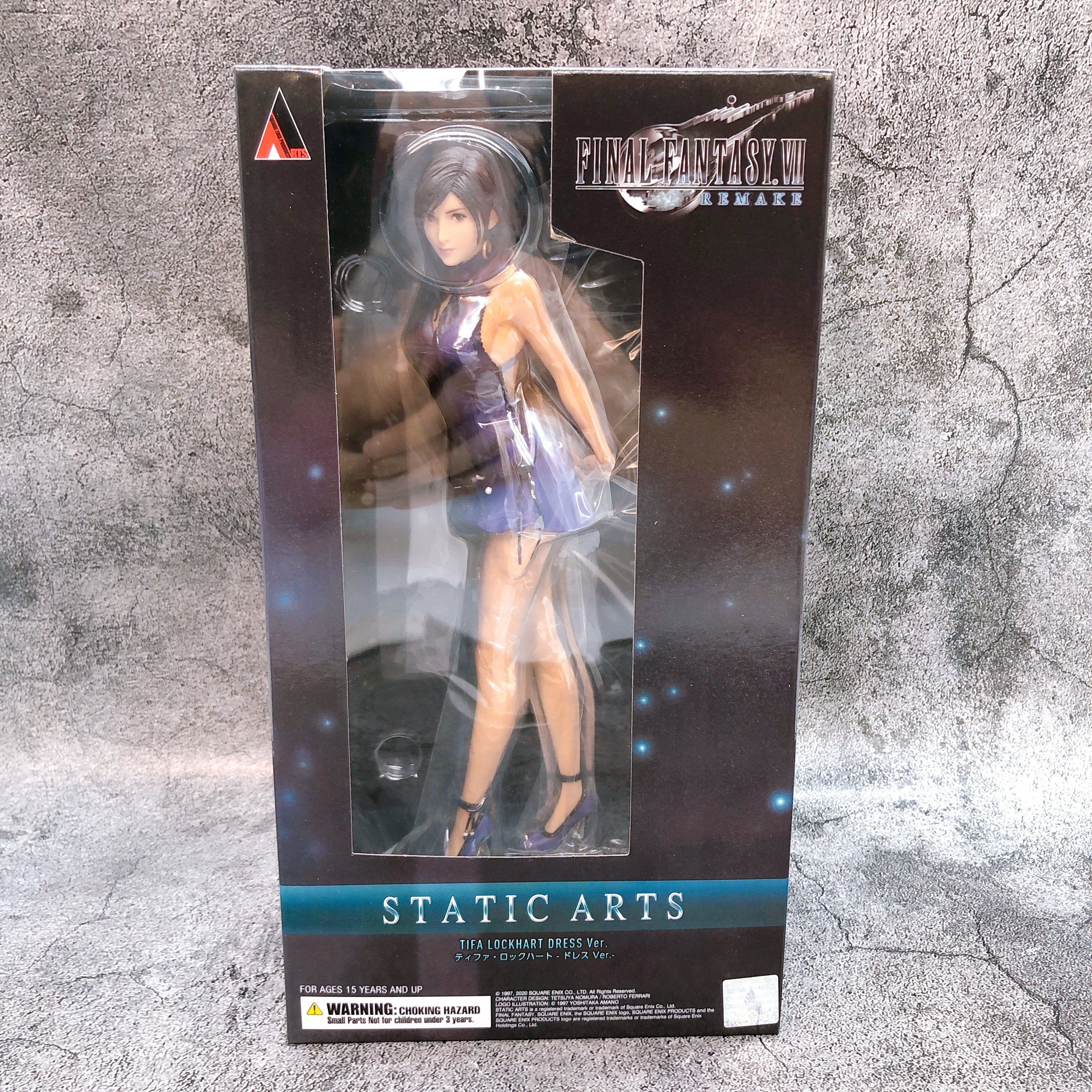 Final Fantasy Tifa Lockhart Dress ver. Static Arts Figure 15+ Square Enix Japan