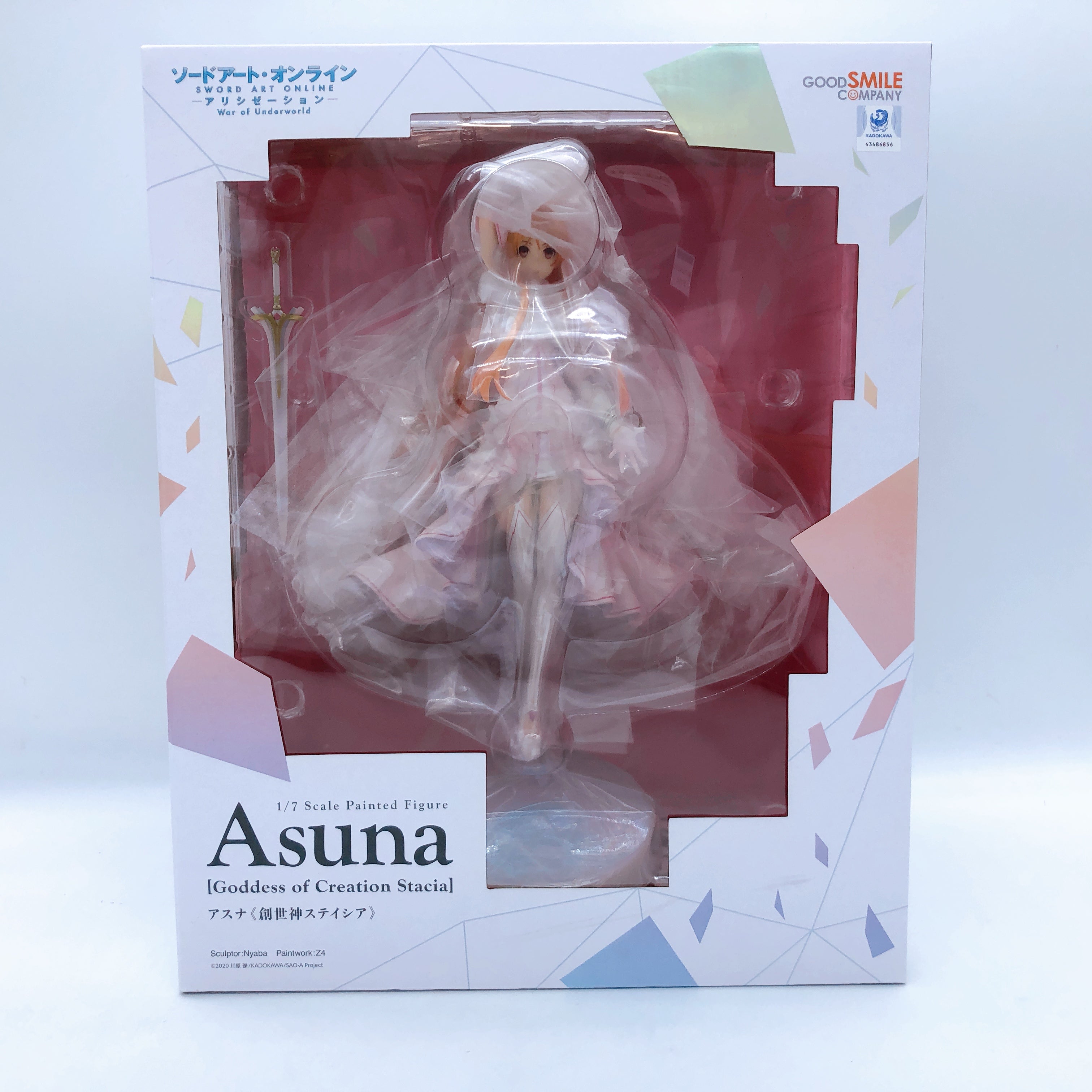 Sword Art Online Asuna Goddess of Creation Stacia 1/7 Scale Figure 15+ GSC Japan