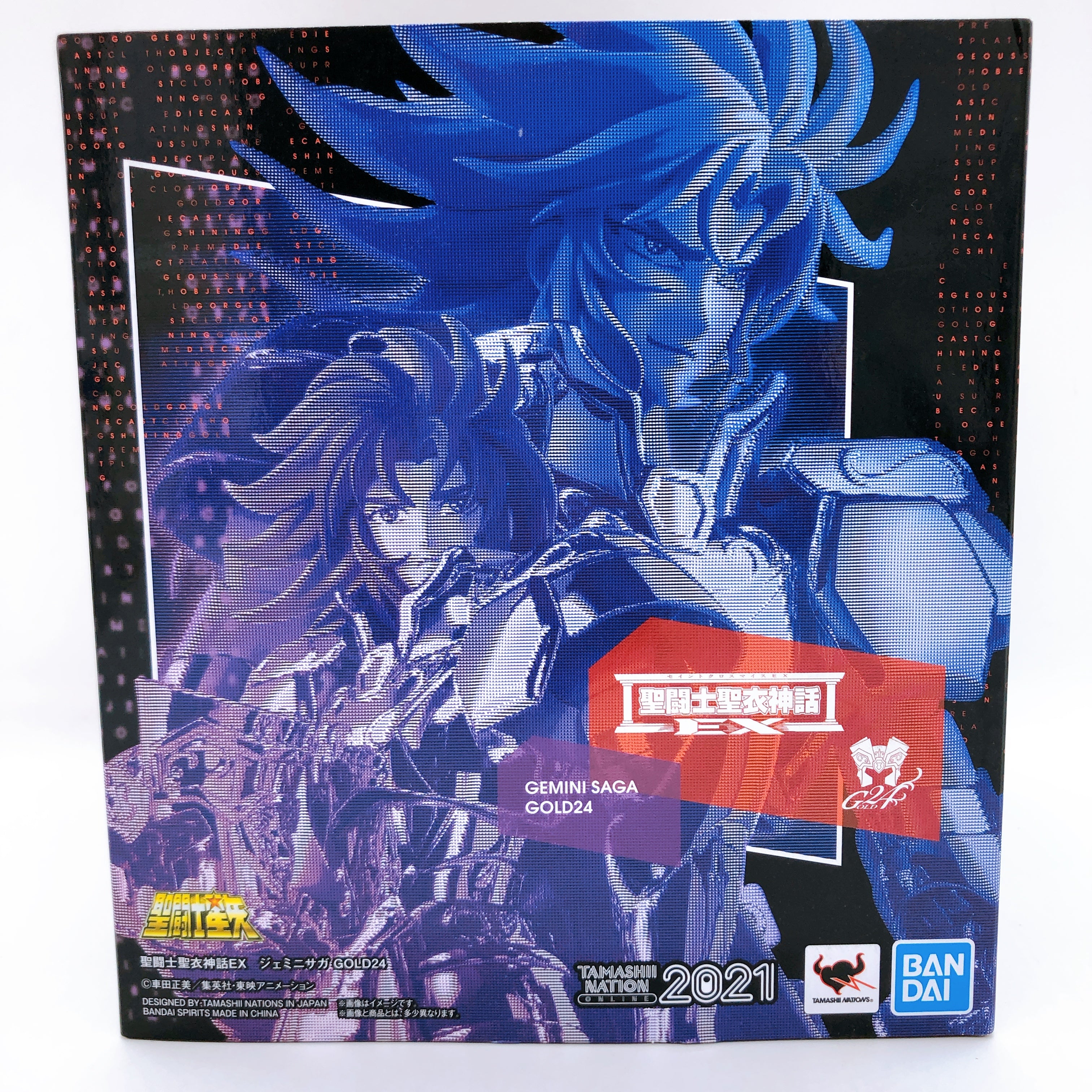 Saint Seiya Gemini Saga GOLD24 Saint Seiya Myth ClothEX BANDAI Japan AUTHENTIC