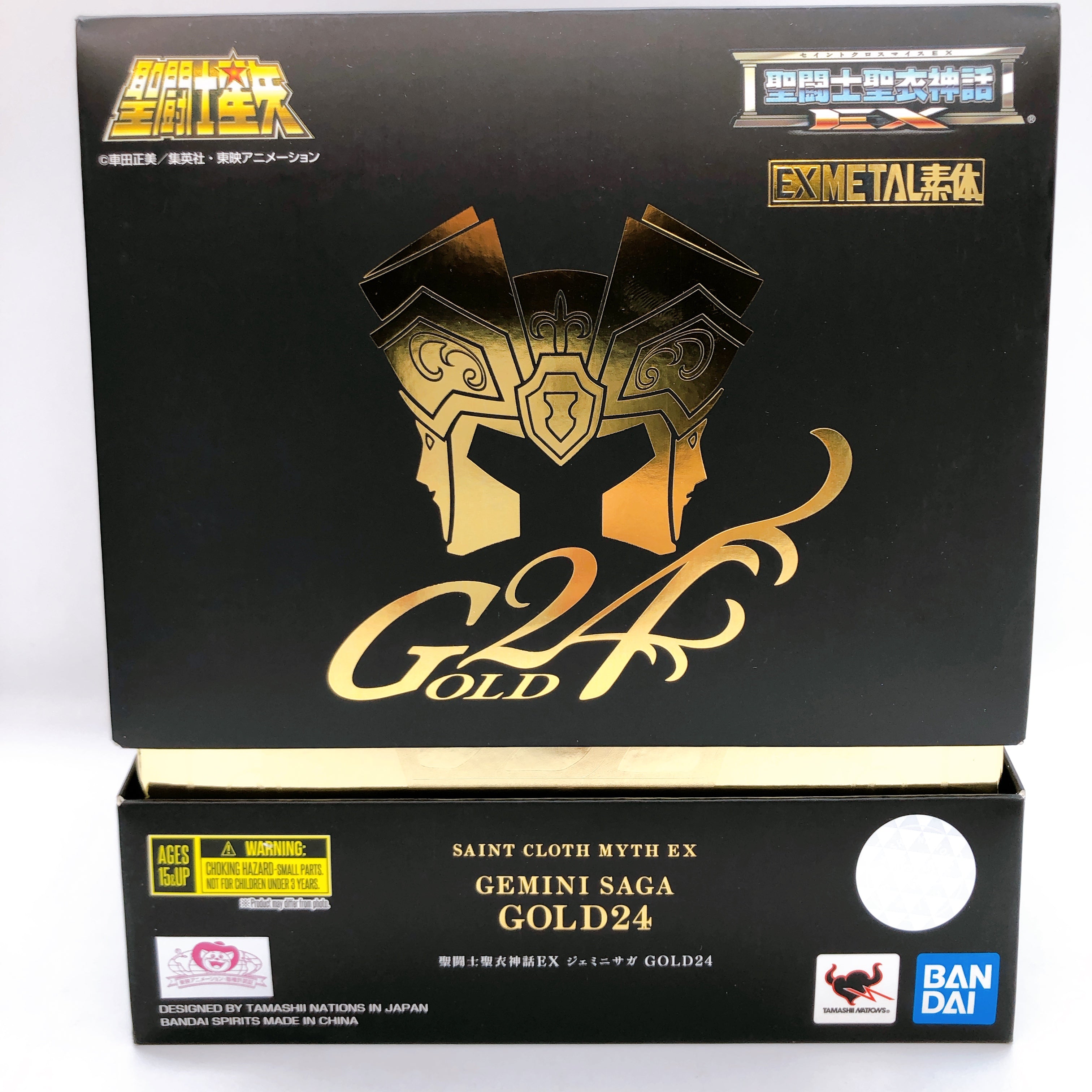 Saint Seiya Gemini Saga GOLD24 Saint Seiya Myth ClothEX BANDAI Japan AUTHENTIC