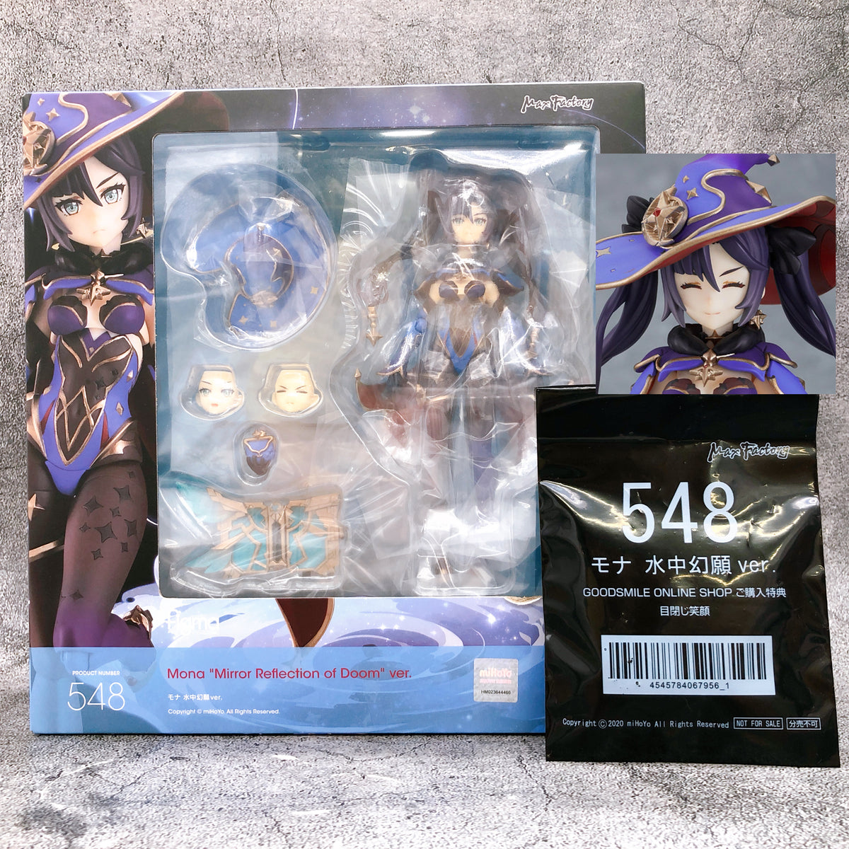 Genshin Impact Mona Mirror Reflection of Doom ver. Figma 548 (w/Bonus