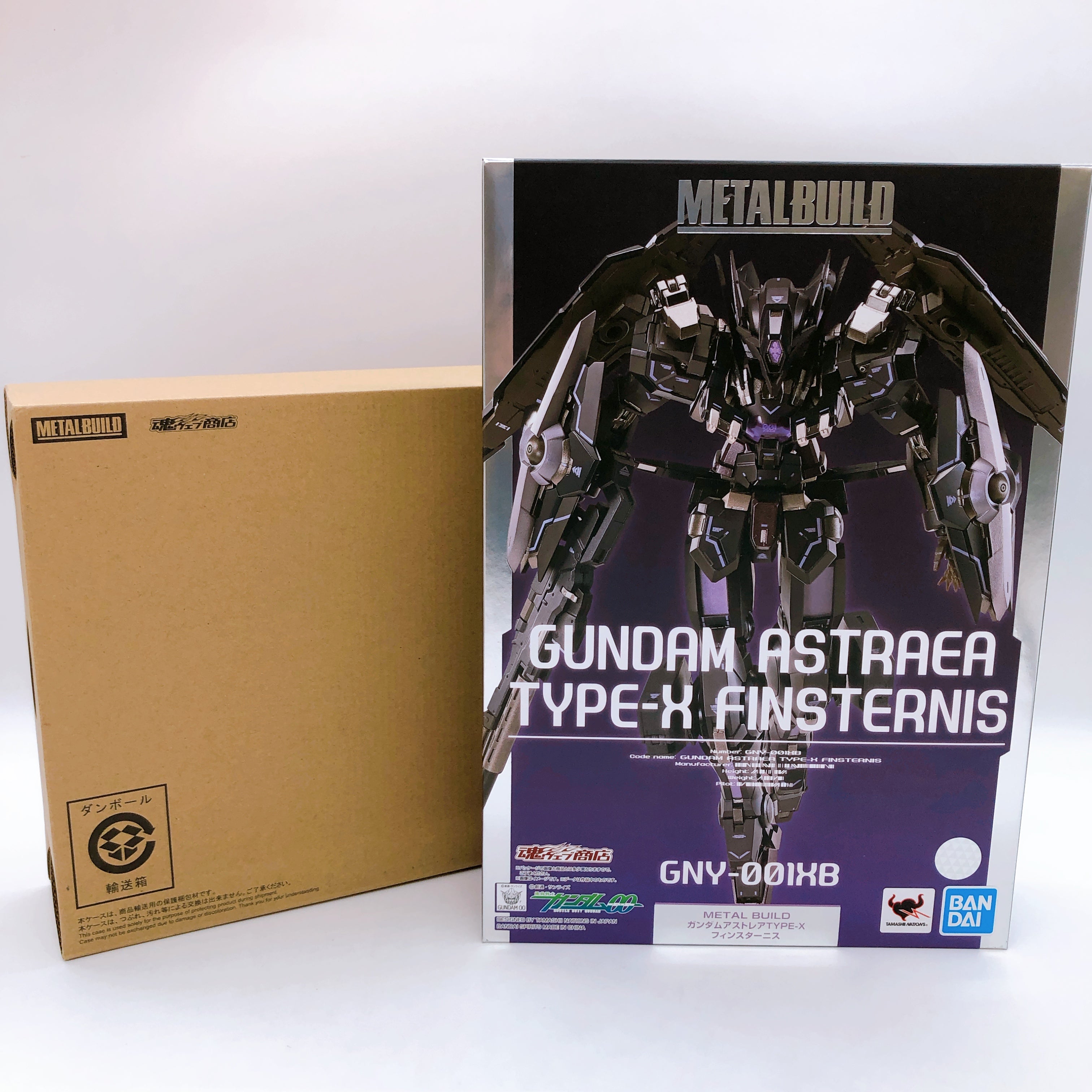 Gundam Astraea Type-X Finsternis Metal Build Action Figure Bandai Japan Sealed